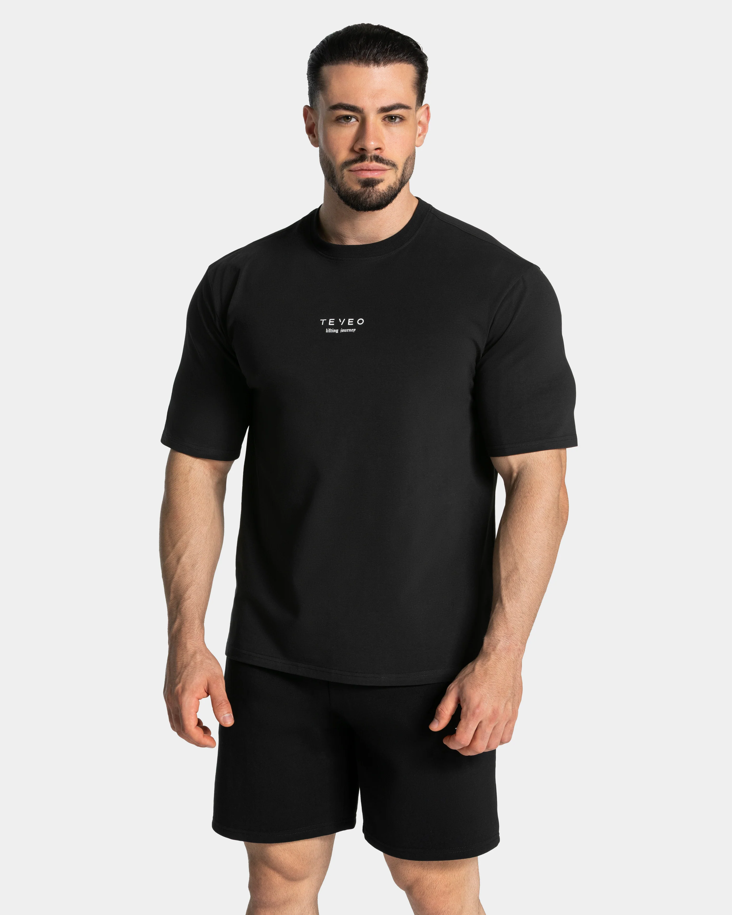 Lifting Journey Oversized T-Shirt "Schwarz" - Image 2