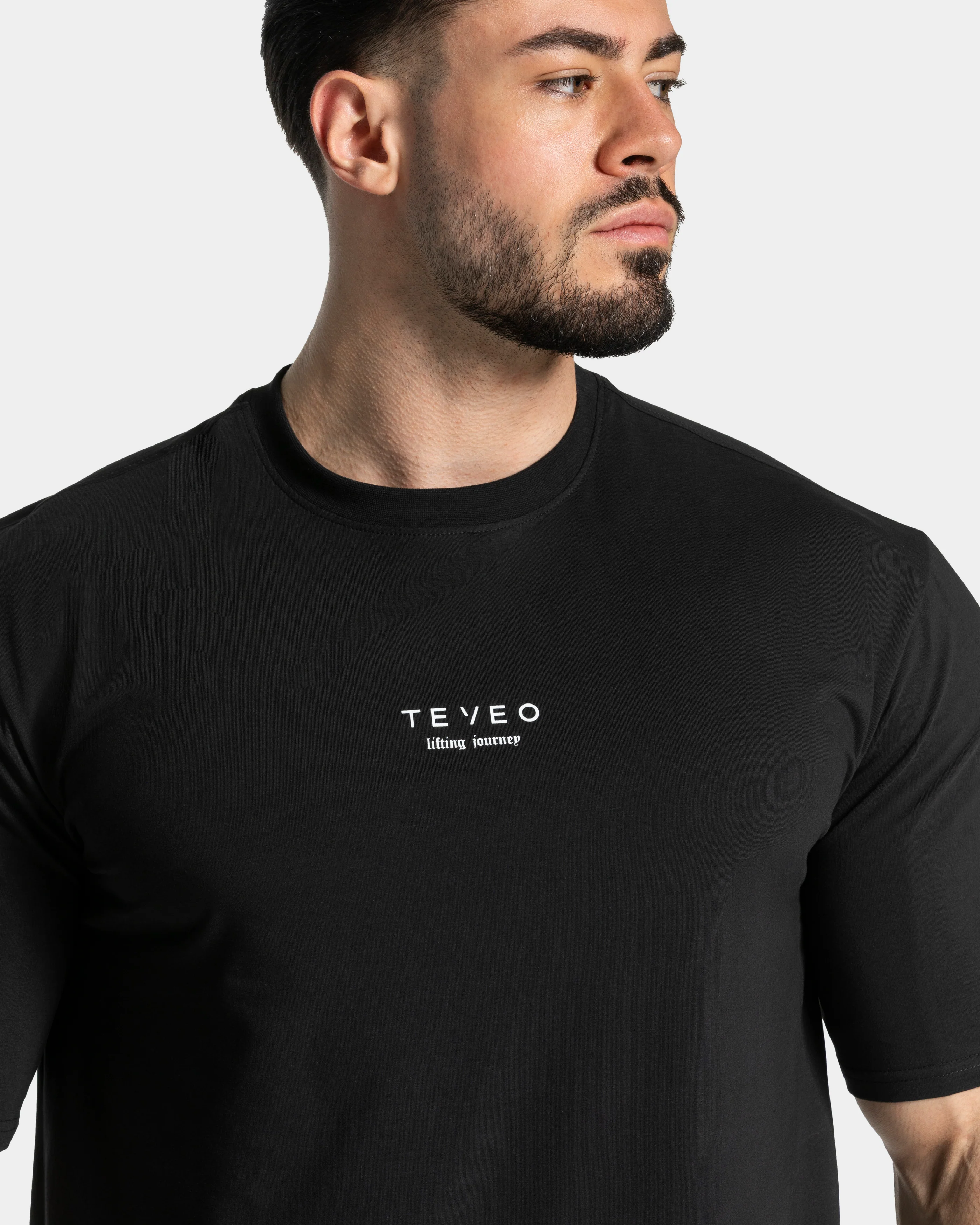 Lifting Journey Oversized T-Shirt "Schwarz" - Image 4