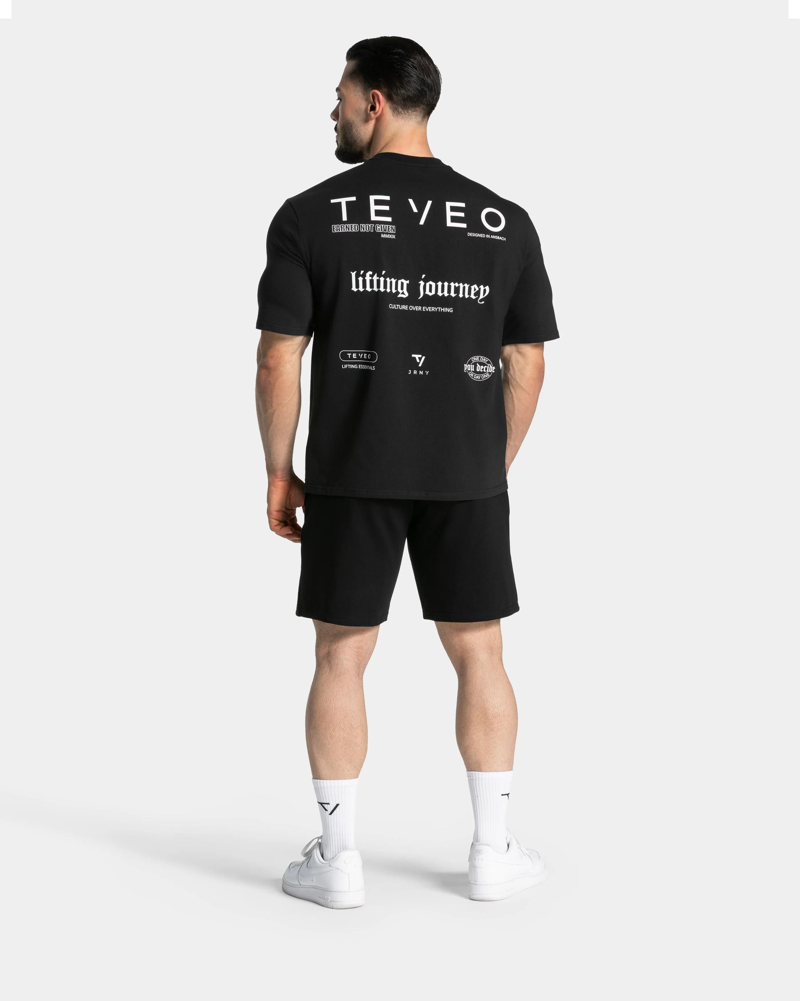 Lifting Journey Oversized T-Shirt "Schwarz" - Image 5