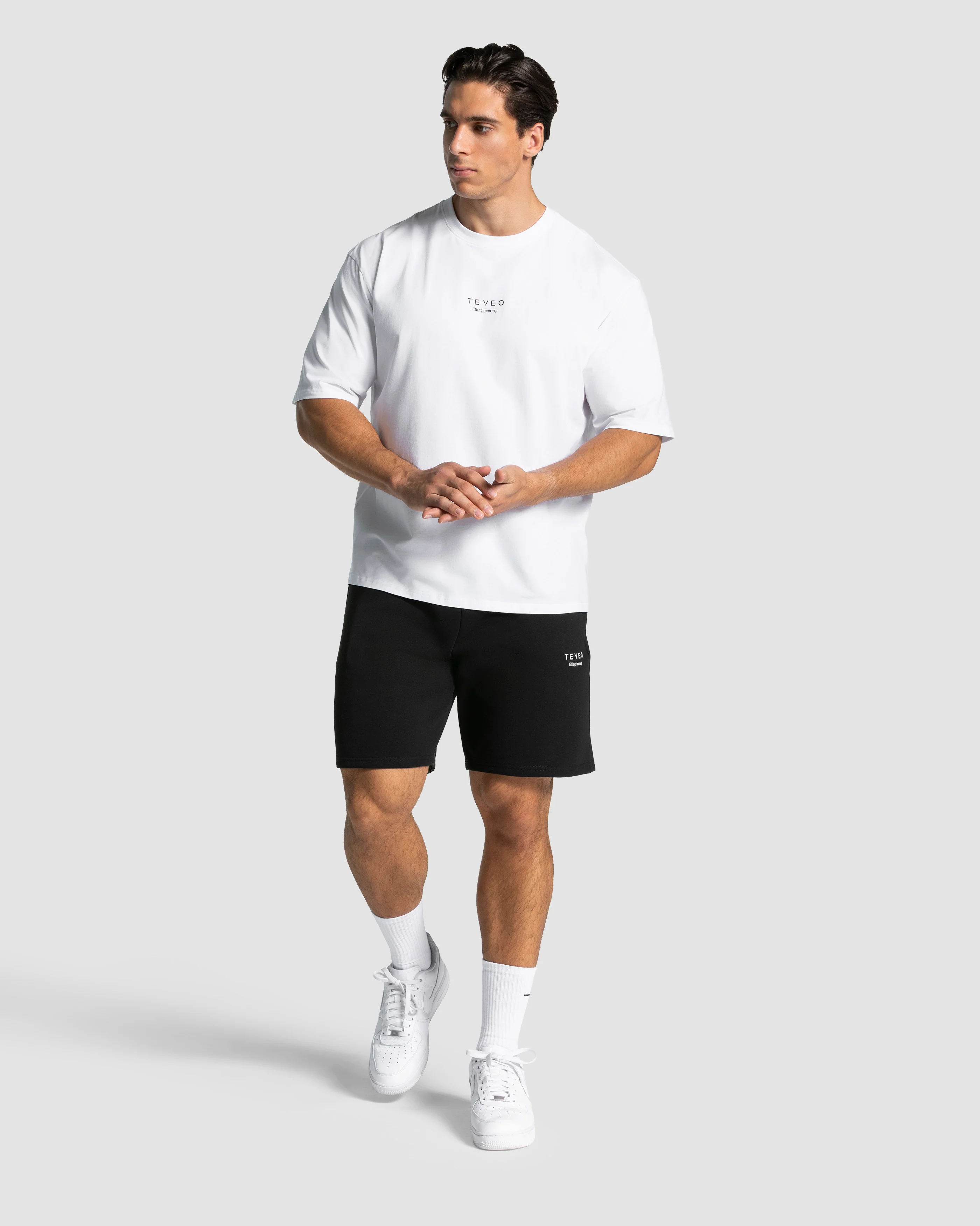 Lifting Journey Oversized T-Shirt "Weiß" - Image 3