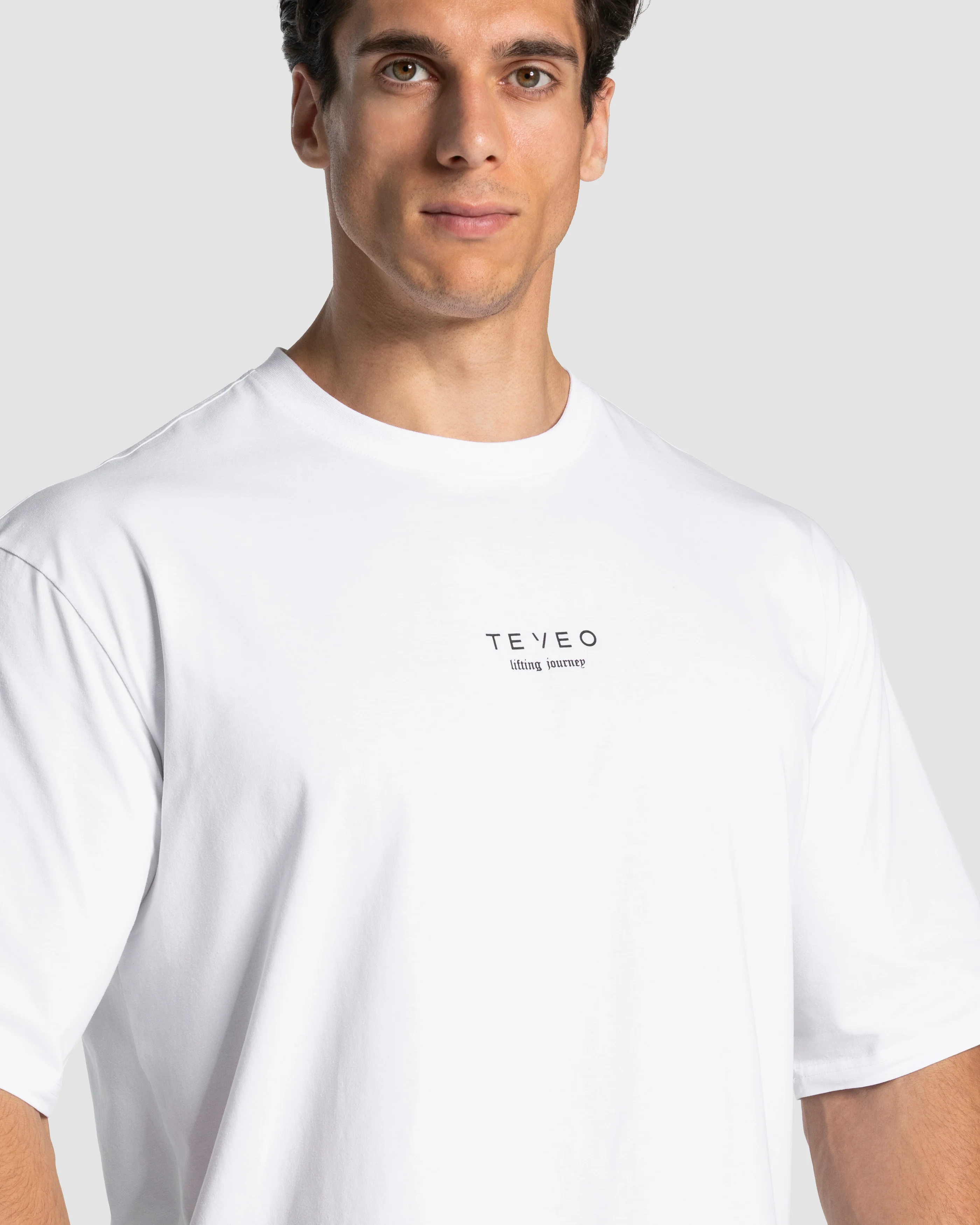 Lifting Journey Oversized T-Shirt "Weiß" - Image 4