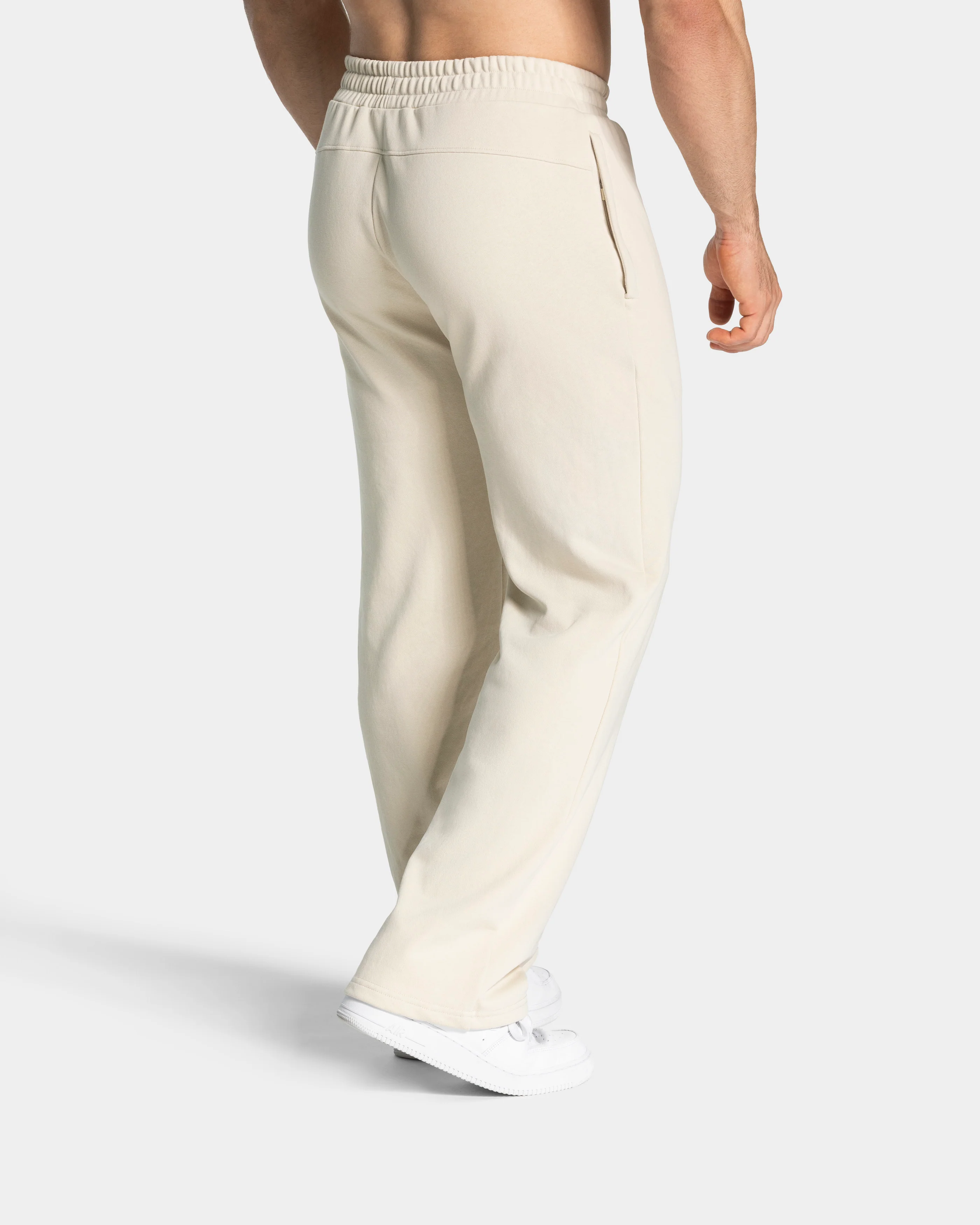 Lifting Journey Straight Leg Jogger "Cream" - Image 2