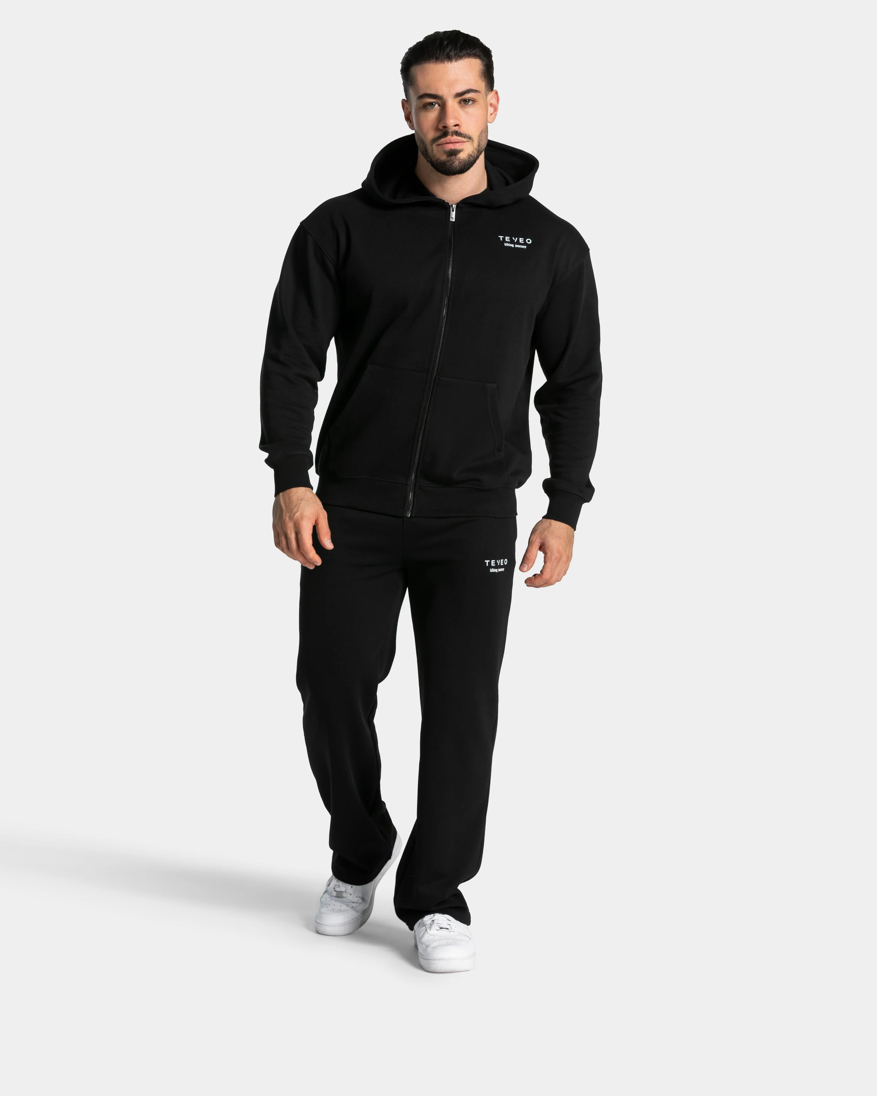Lifting Journey Zip Hoodie "Schwarz" - Image 3