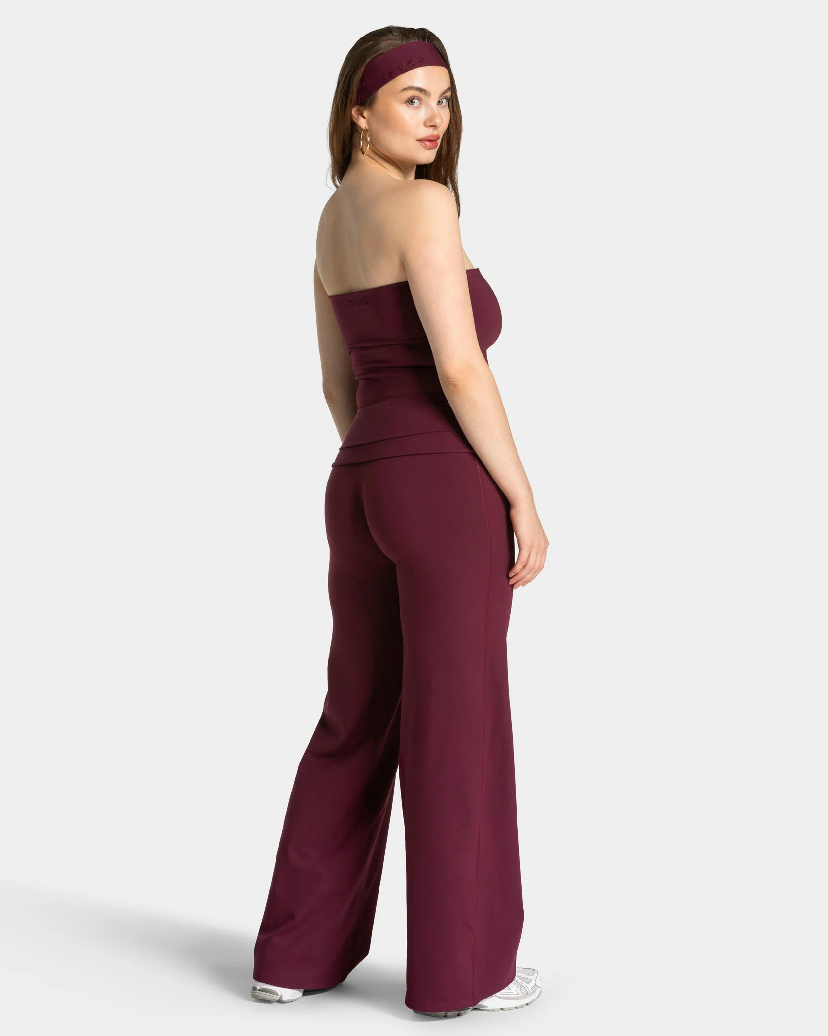 Mellow Bandeau Top Long "Pflaume" - Image 5
