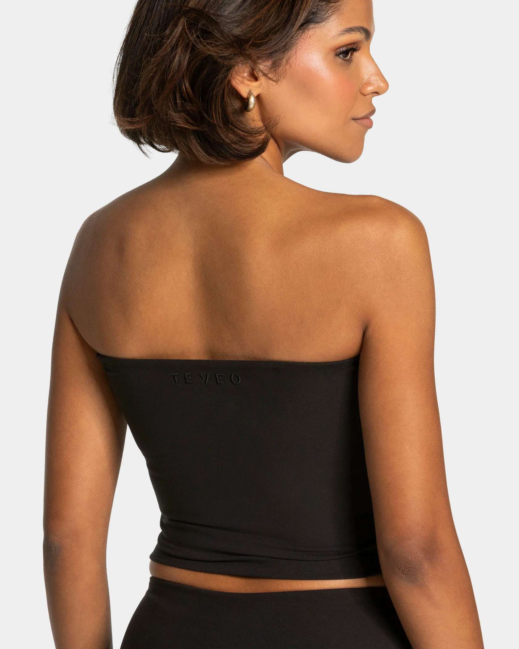 Mellow Bandeau Top Mid "Schwarz" - Image 4