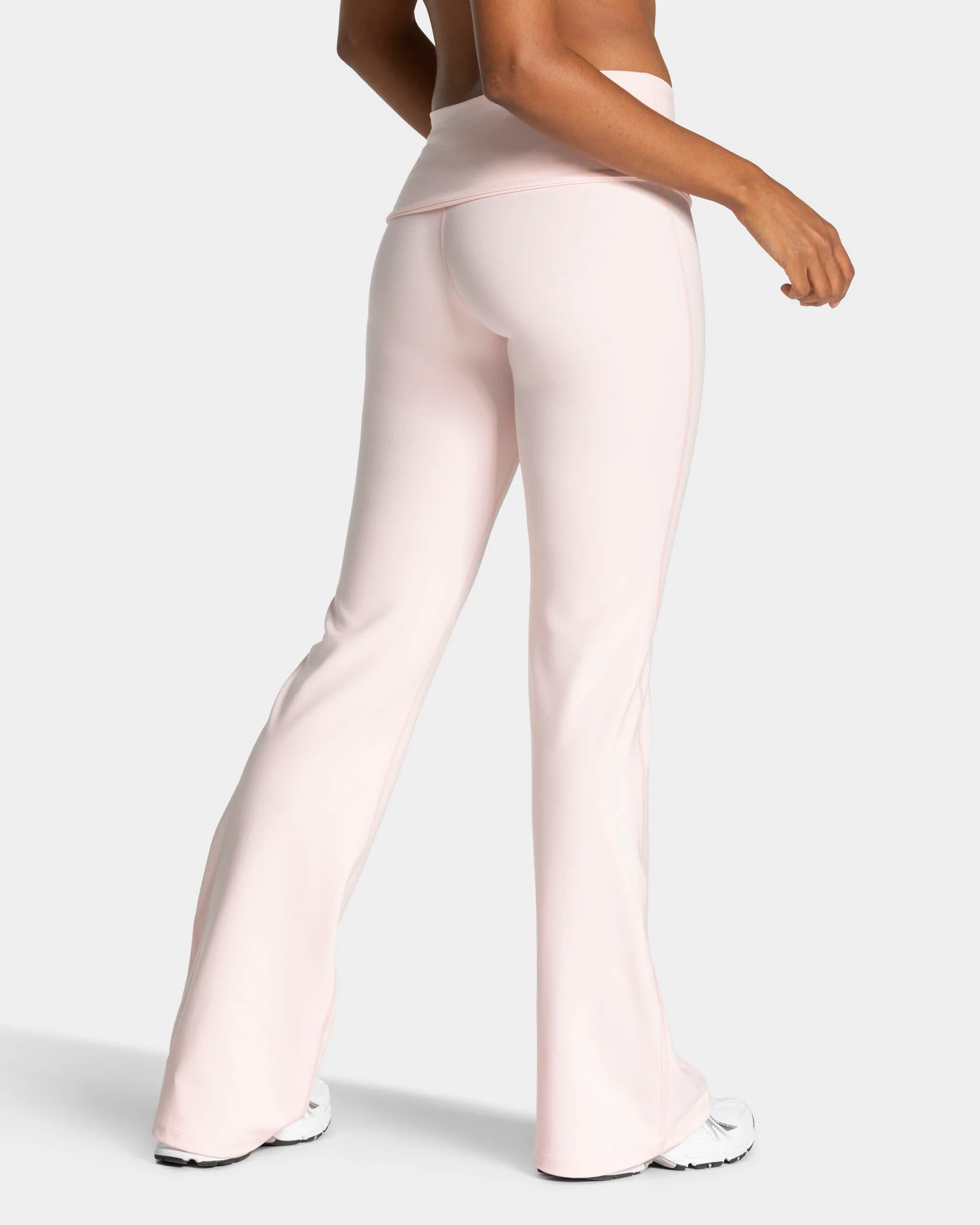 Mellow Fold Over Flared Leggings Regular "Blossom" - Image 3
