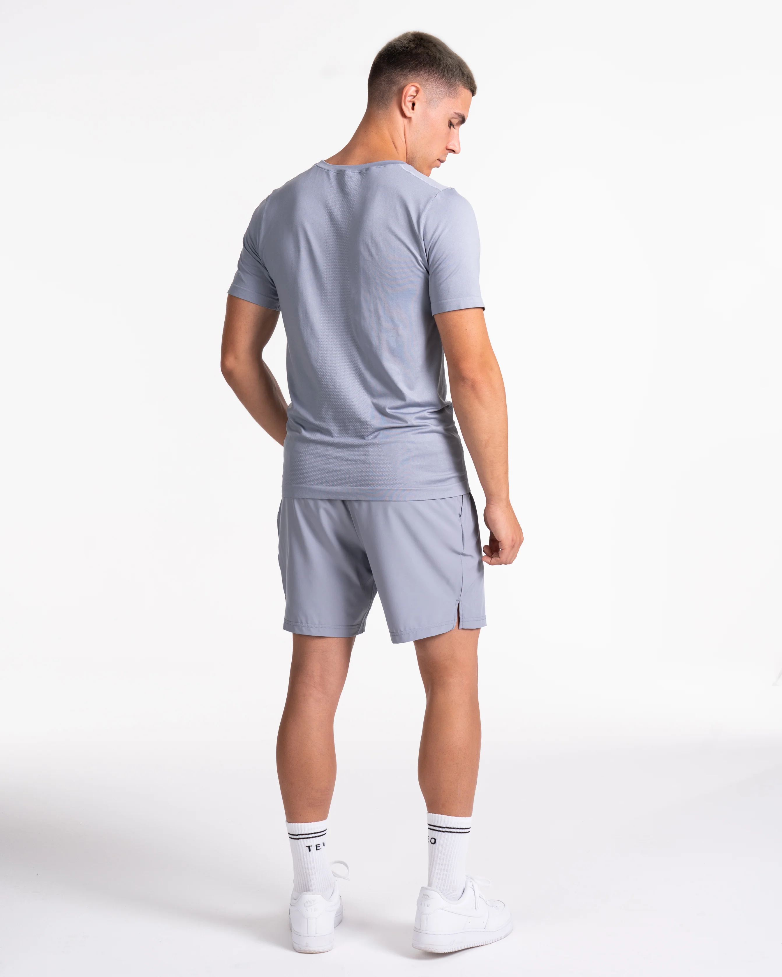 Pace Fitted T-Shirt "Grau" - Image 3