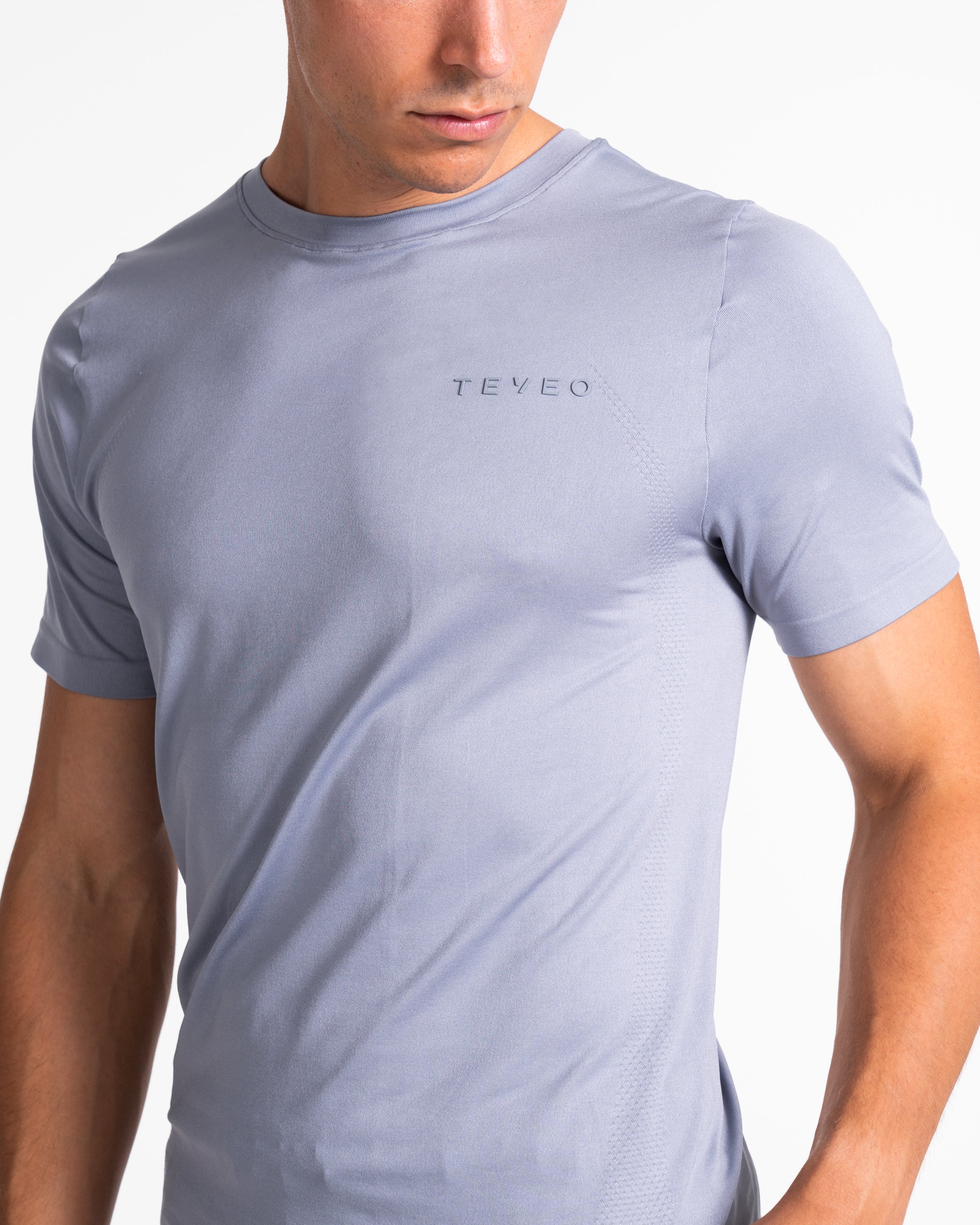 Pace Fitted T-Shirt "Grau" - Image 4