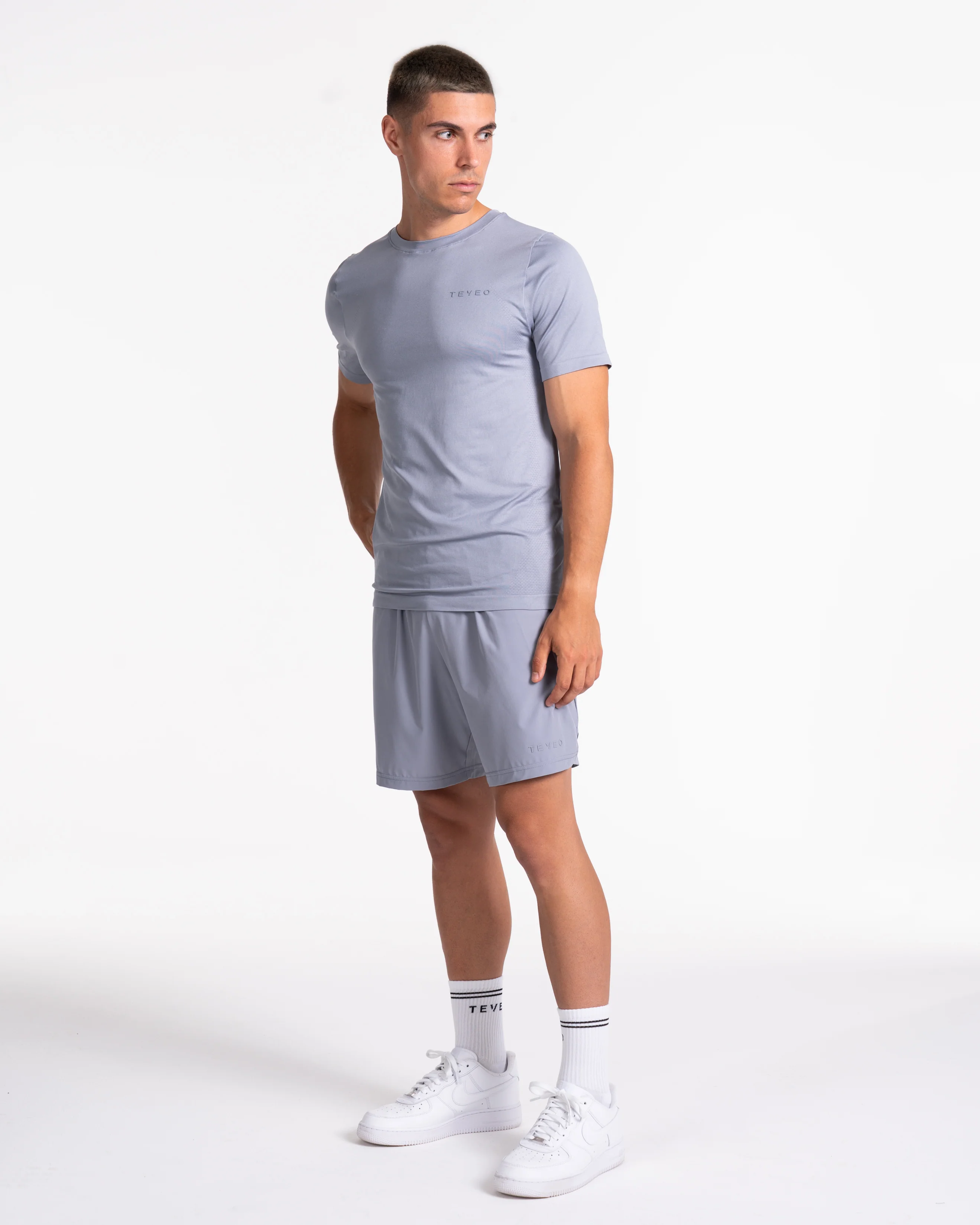 Pace Fitted T-Shirt "Grau" - Image 5