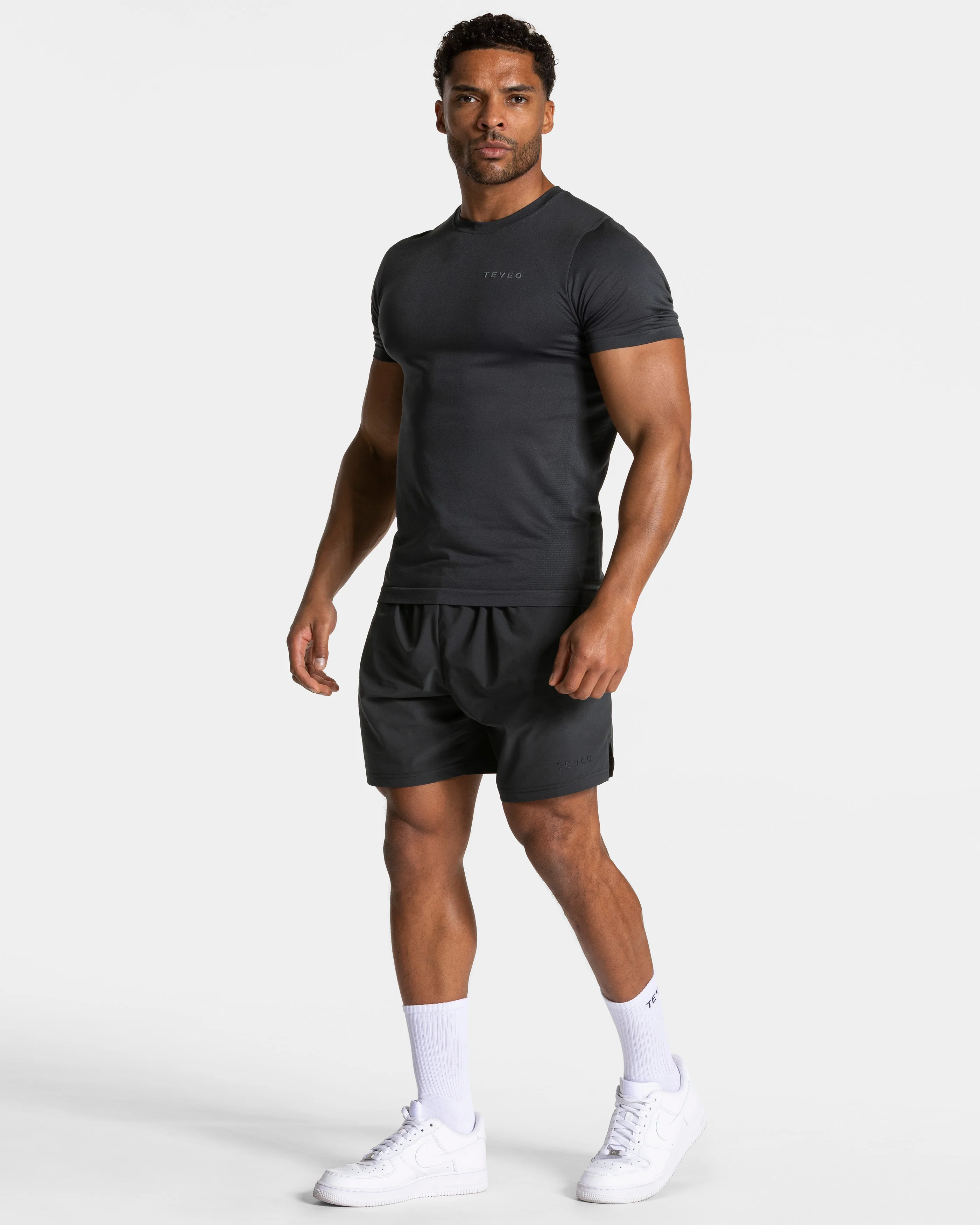 Pace Fitted T-Shirt "Gunmetal" - Image 3