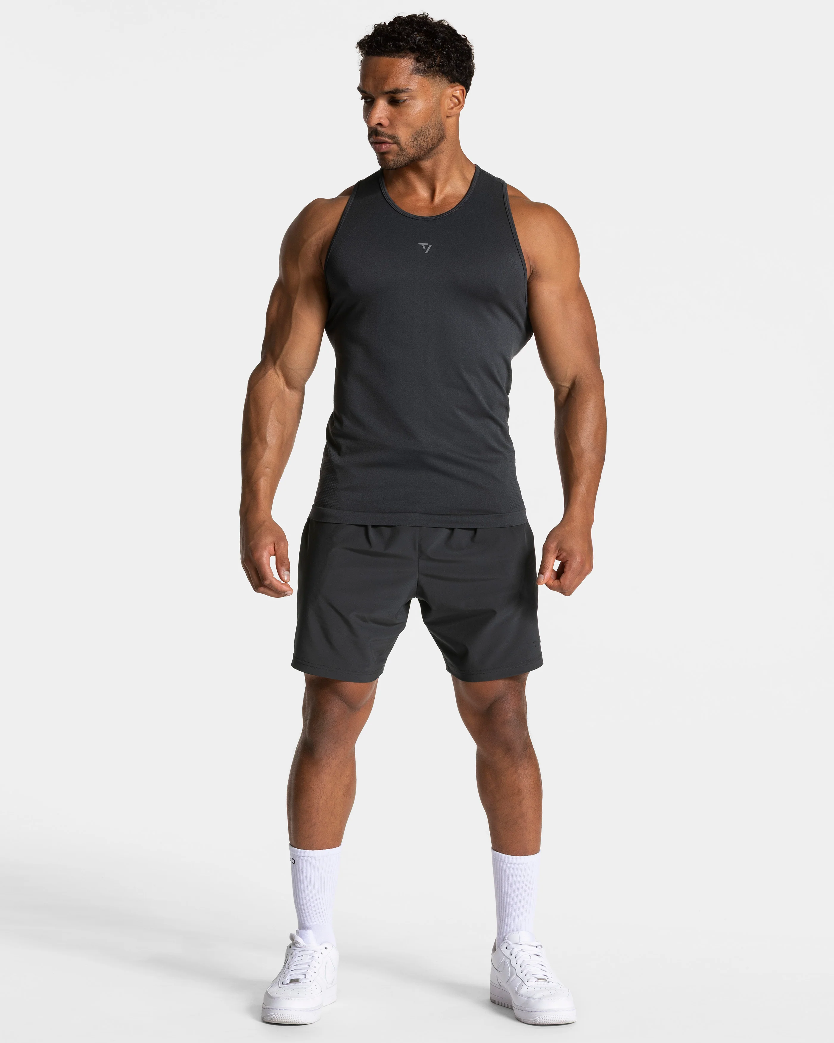 Pace Fitted Tank "Gunmetal" - Image 3