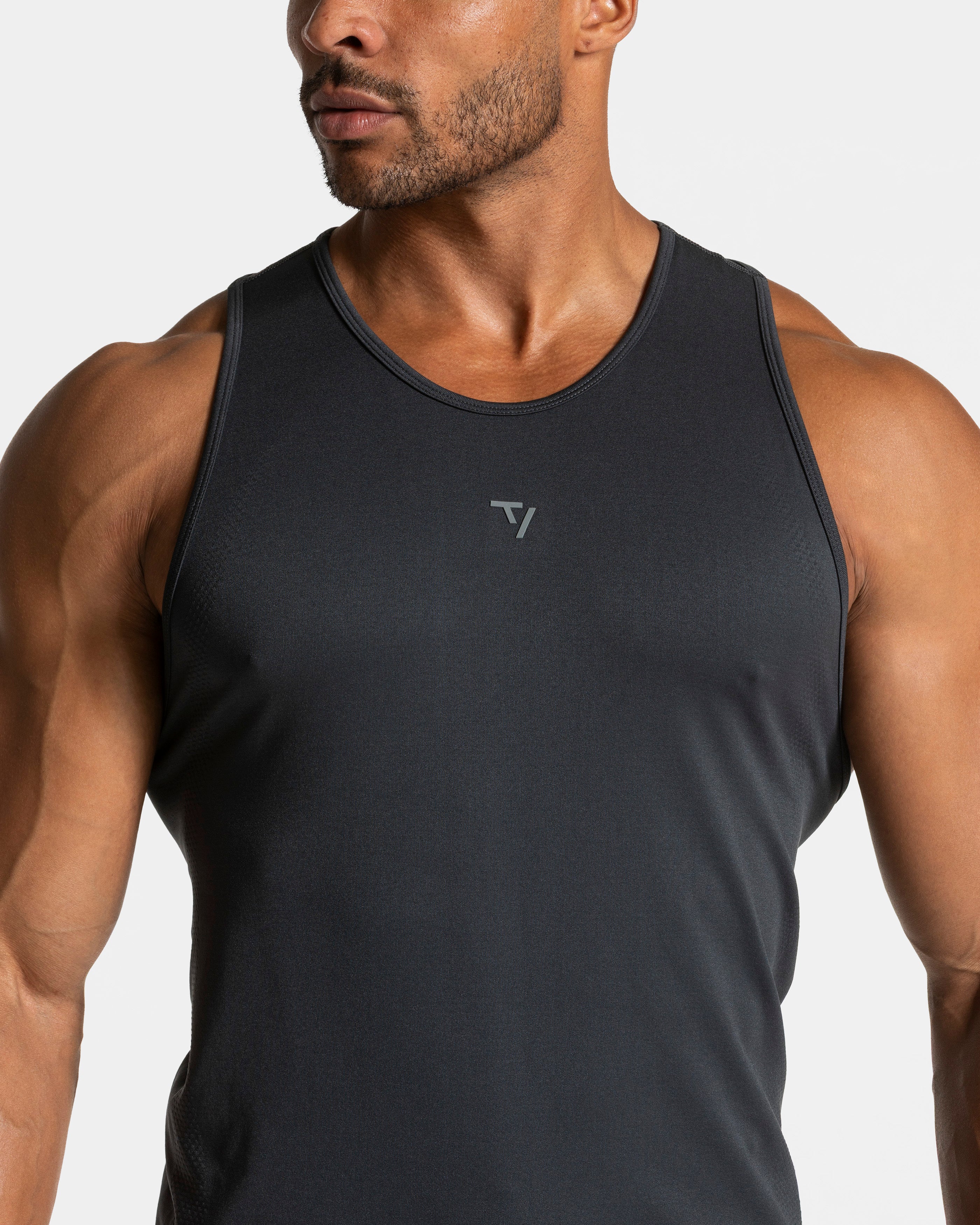 Pace Fitted Tank "Gunmetal" - Image 4