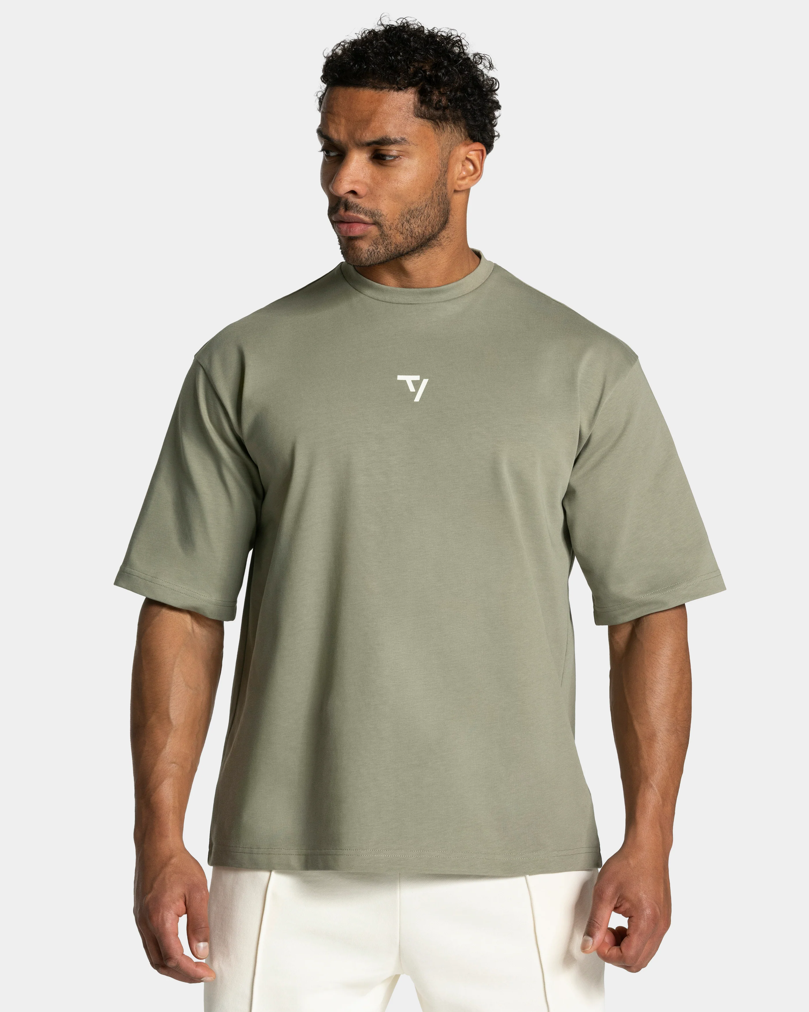 Pace Oversized T-Shirt "Khaki" - Image 2