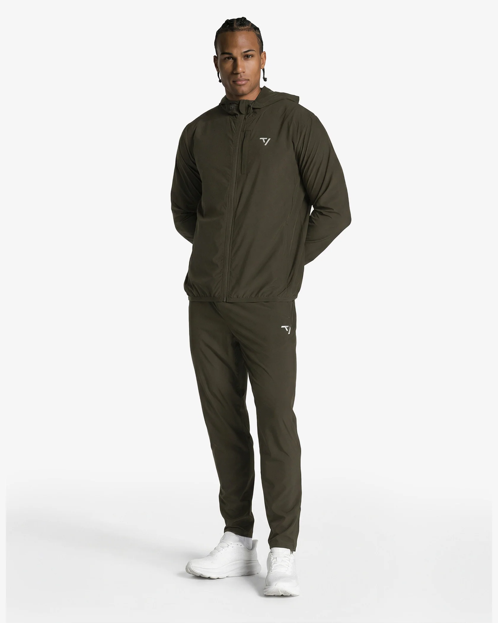 Pace Performance Jacke "Khaki" - Image 3