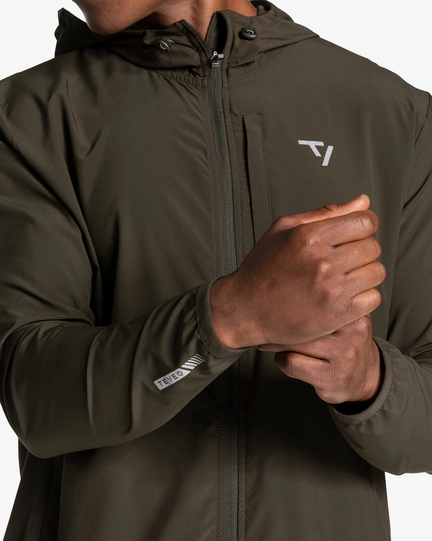 Pace Performance Jacke "Khaki" - Image 4