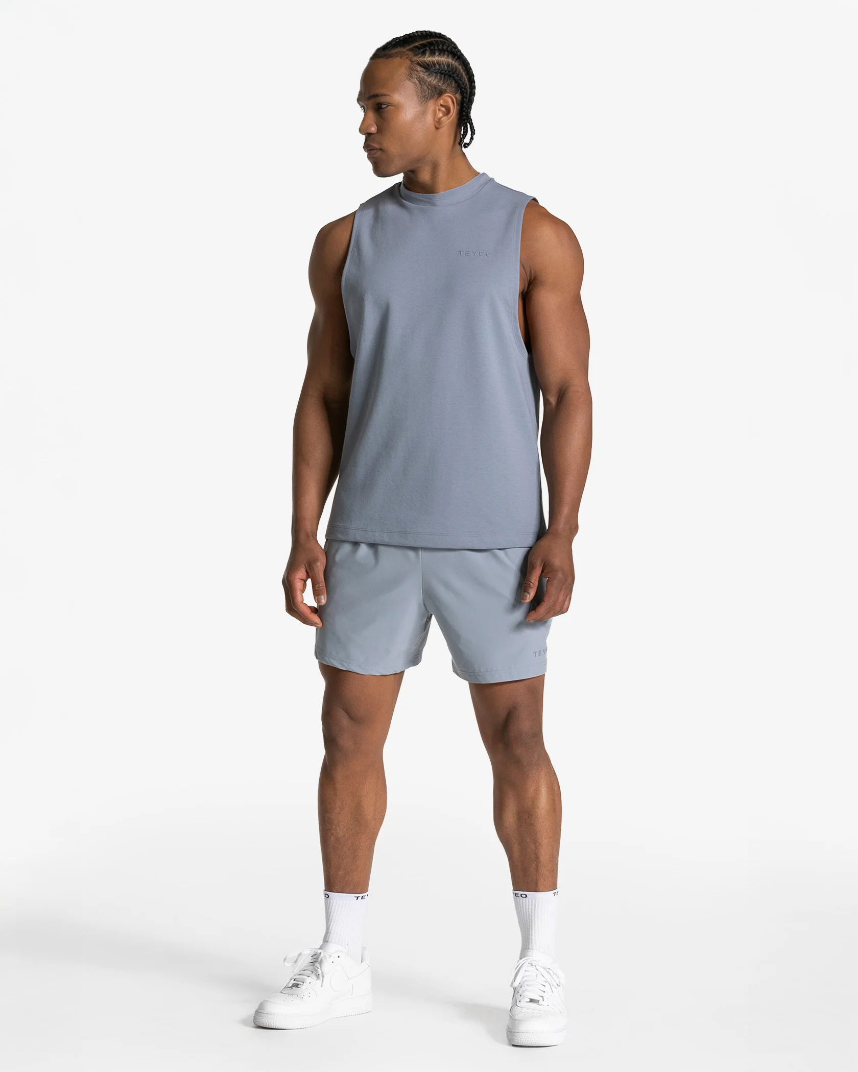 Pace Shorts 5 Inch "Grau" - Image 3