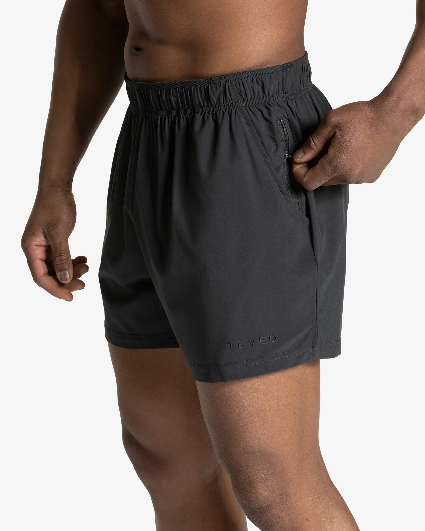 Pace Shorts 5 Inch "Gunmetal" - Image 4