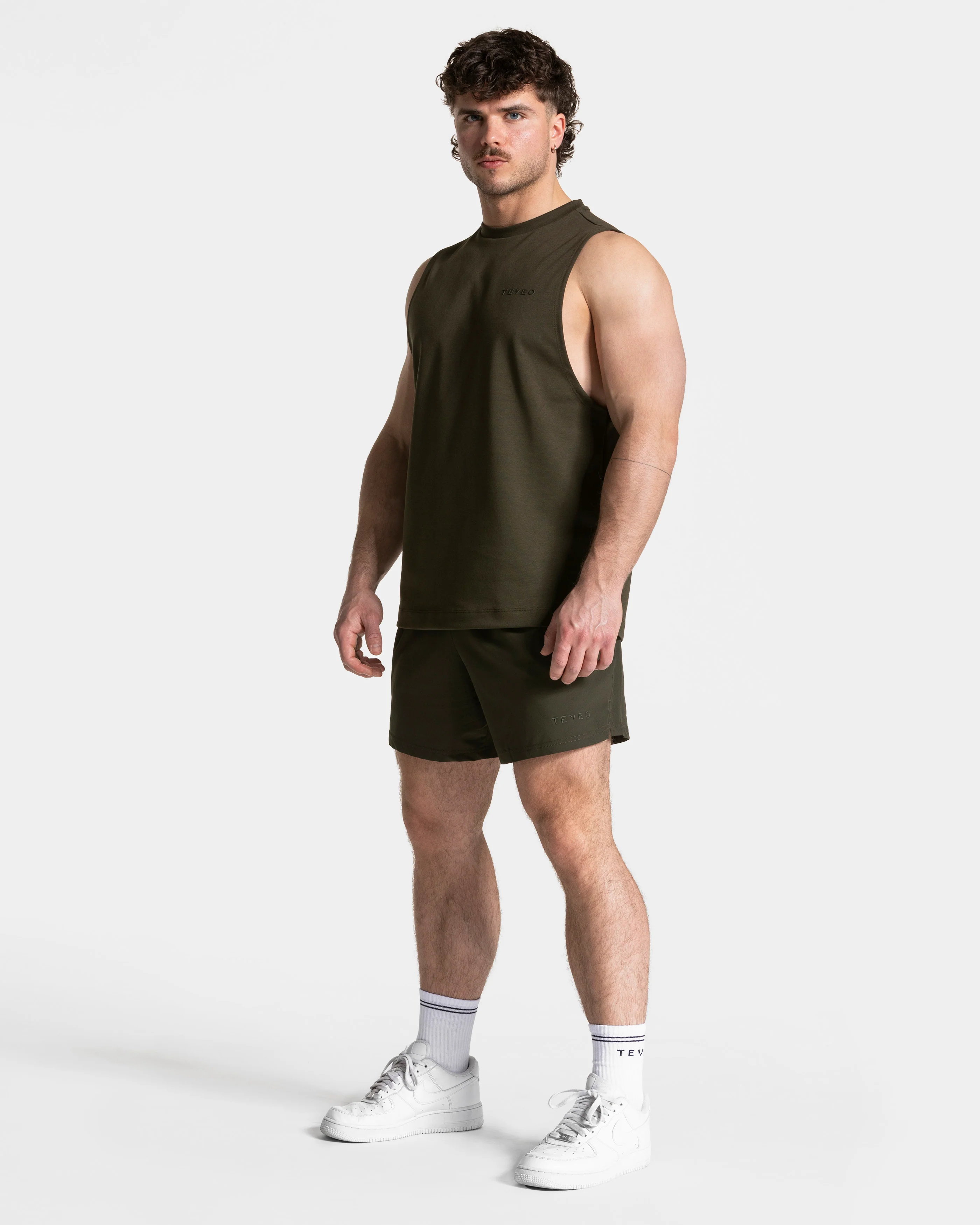 Pace Shorts 5 Inch "Khaki" - Image 3