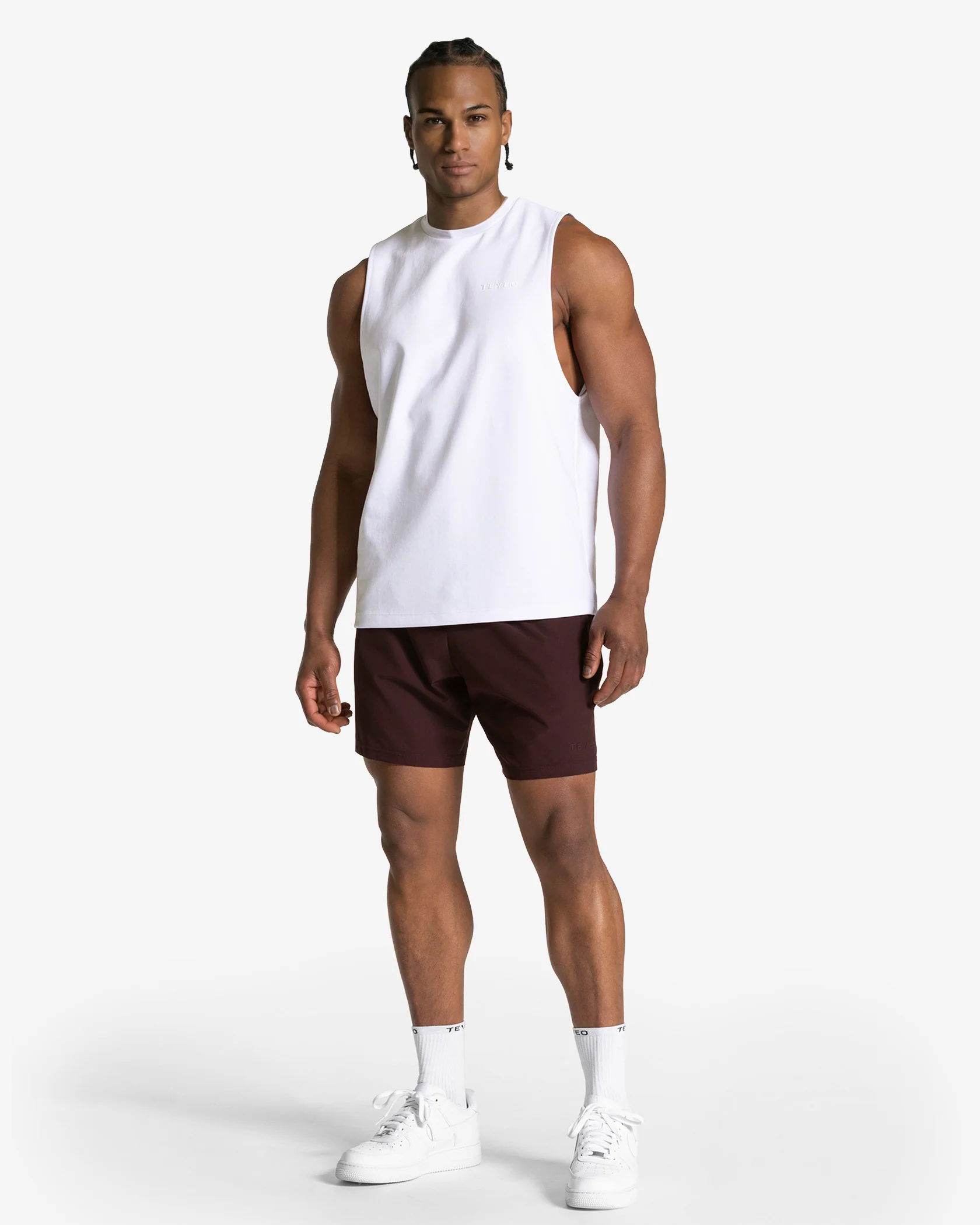 Pace Shorts 5 Inch "Merlot" - Image 3