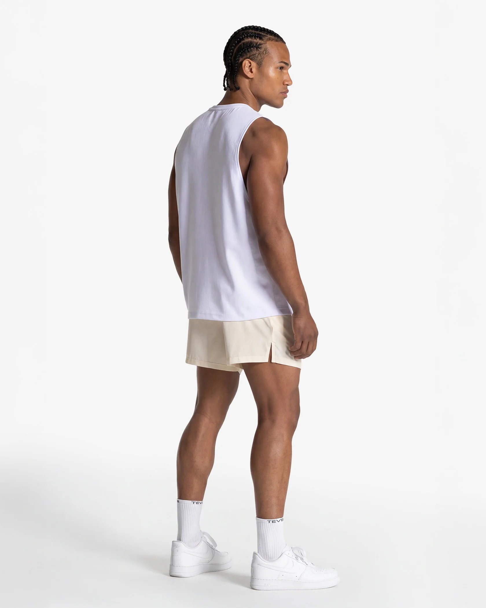 Pace Shorts 5 Inch "Off White" - Image 5