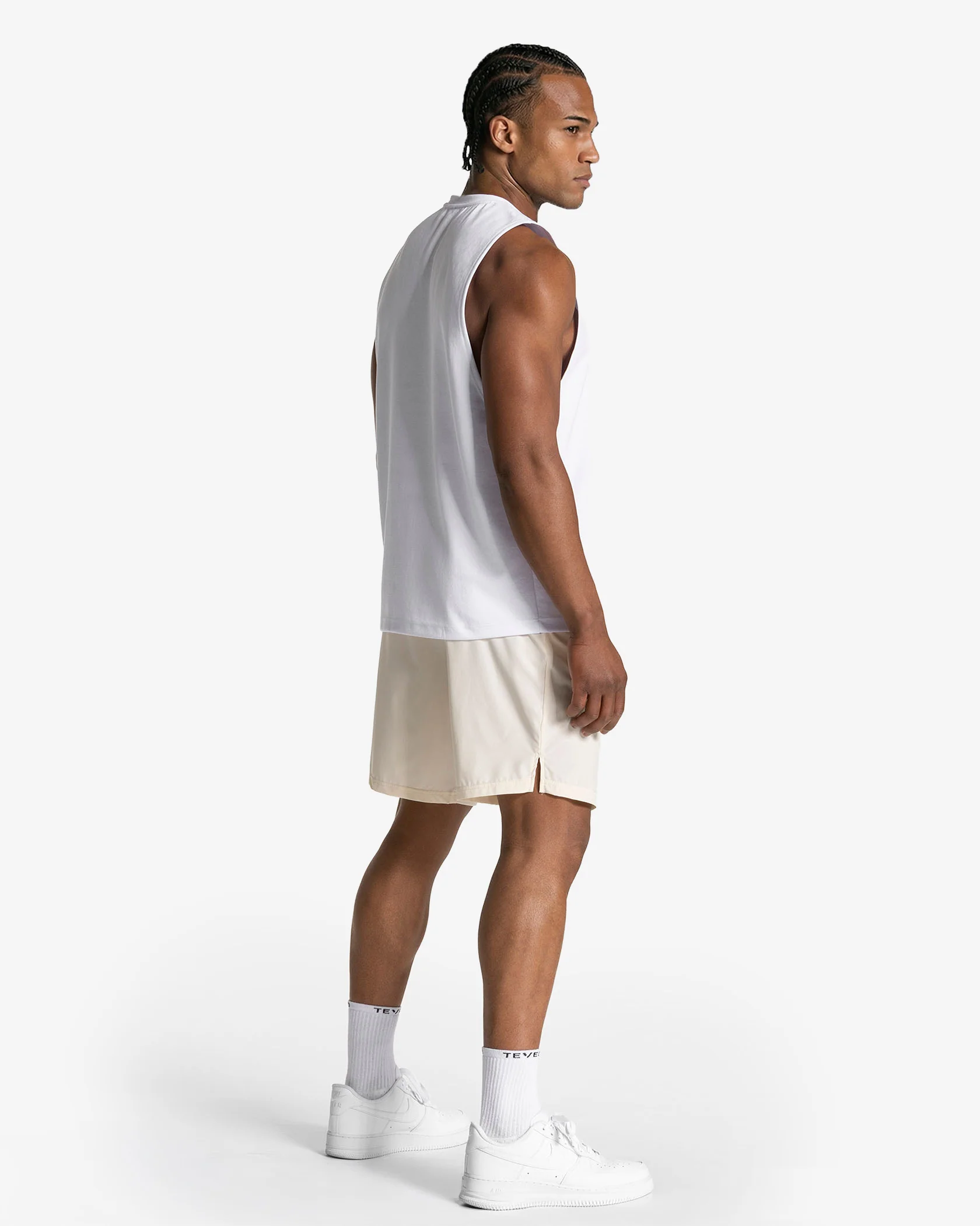 Pace Shorts 9 Inch "Off White" - Image 5