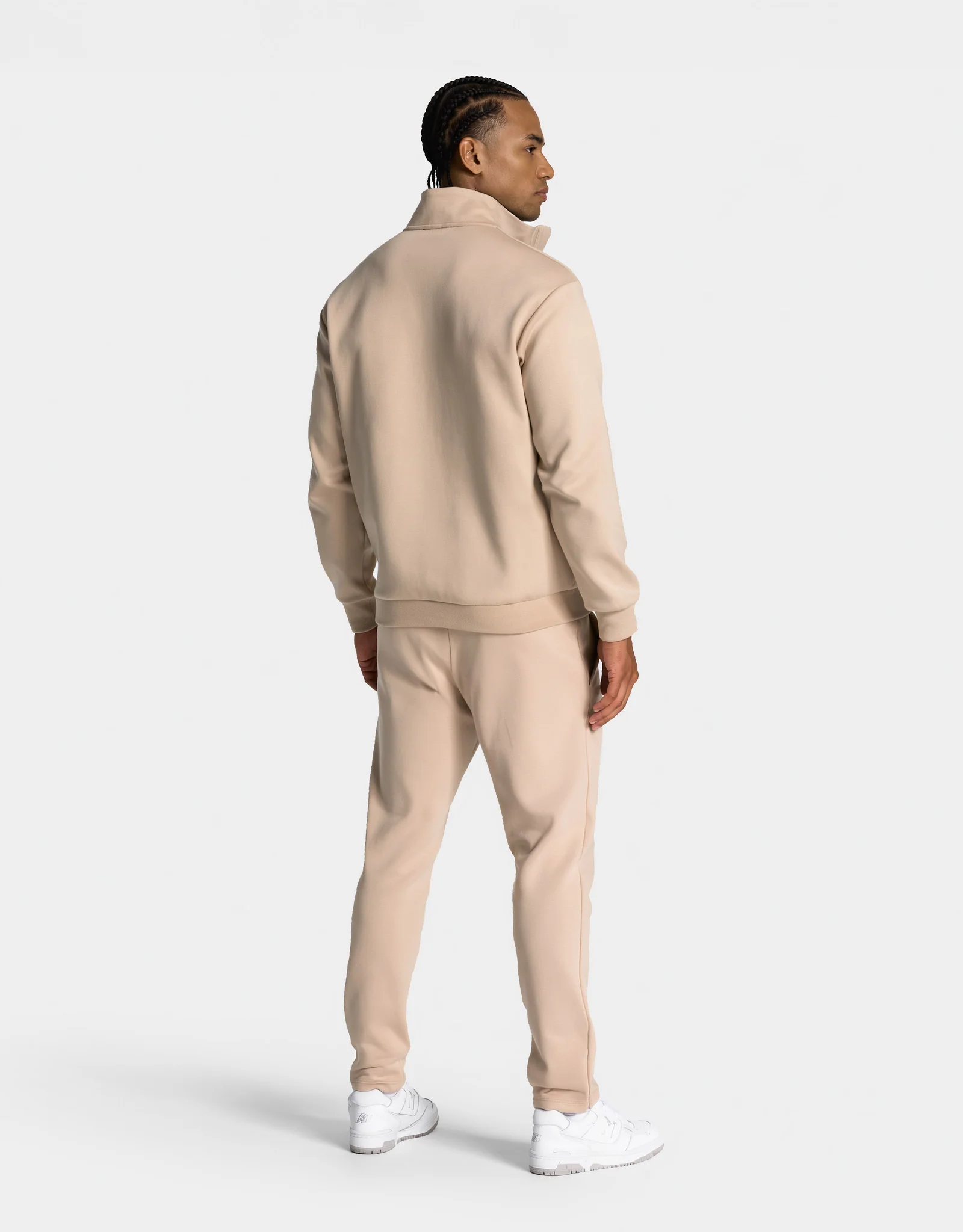 Prime Half Zip Sweater "Beige" - Image 3