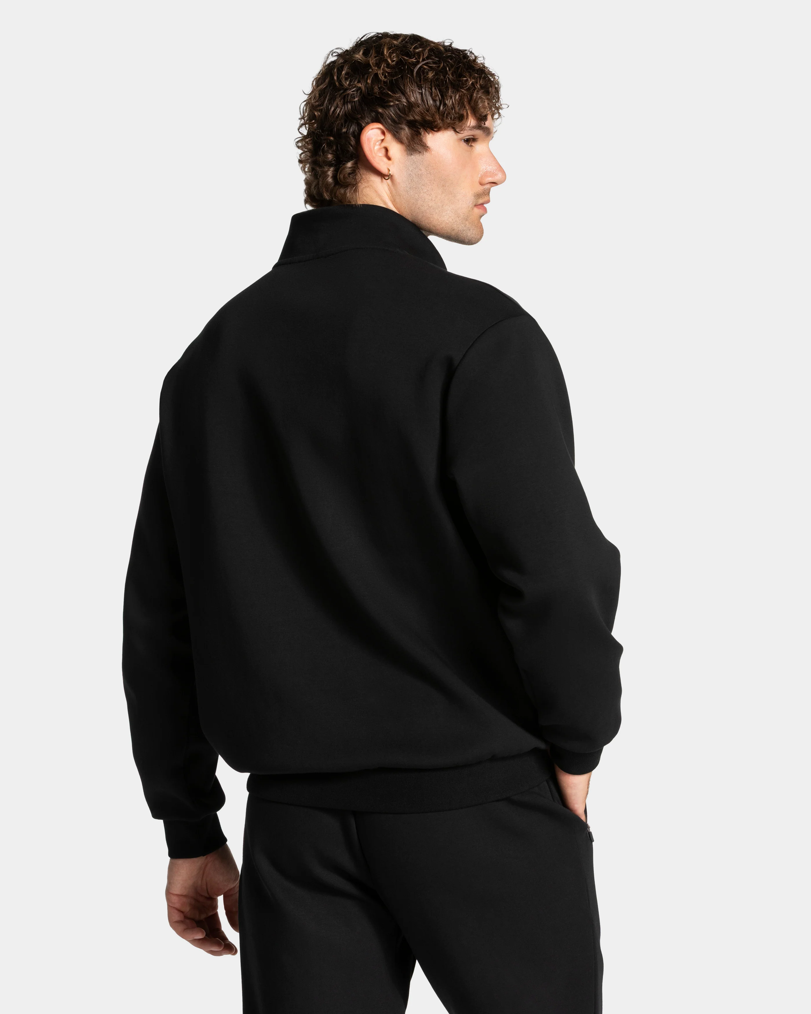 Prime Half Zip Sweater "Schwarz" - Image 2