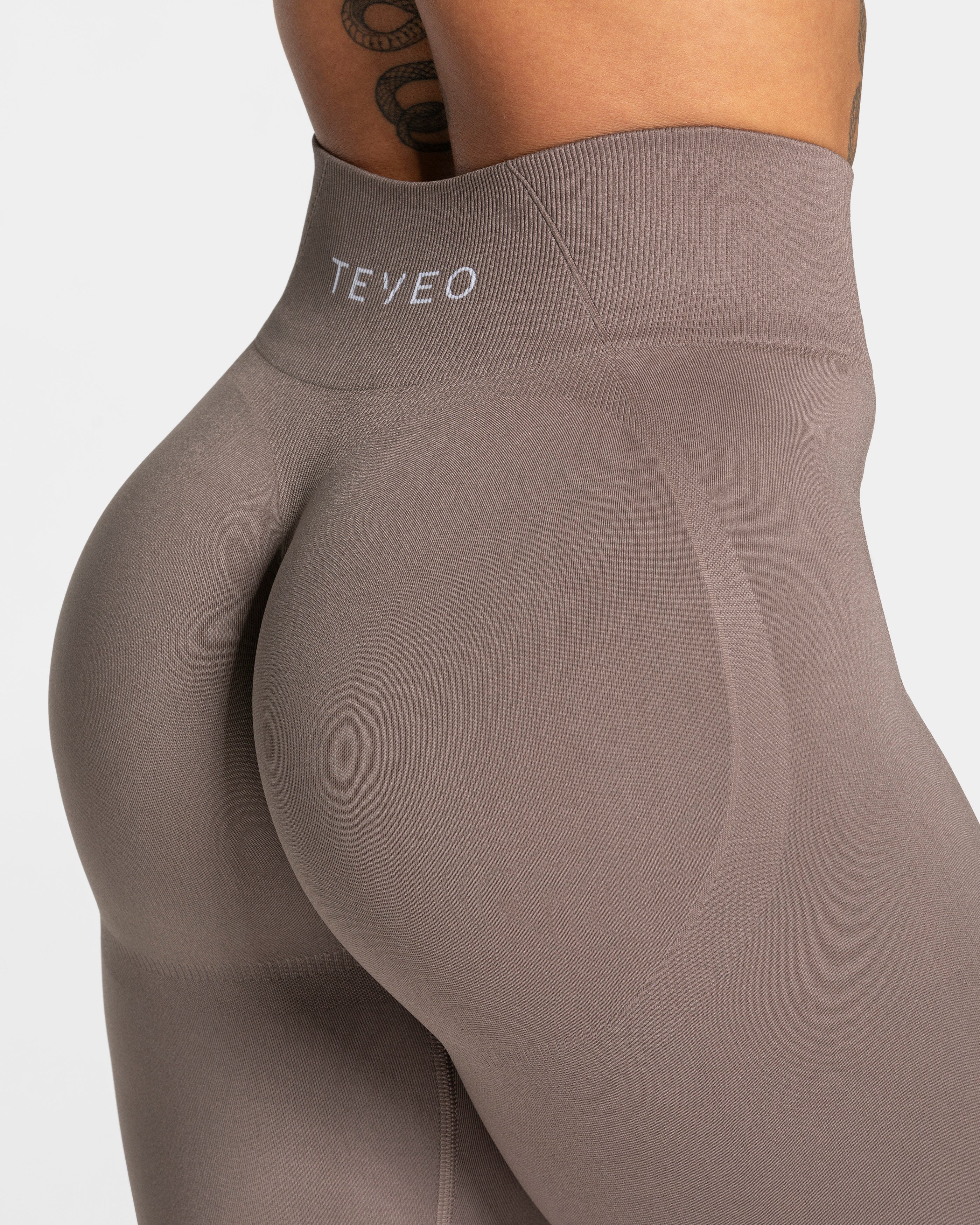 Pure Covert Scrunch Leggings "Mokka" - Image 4