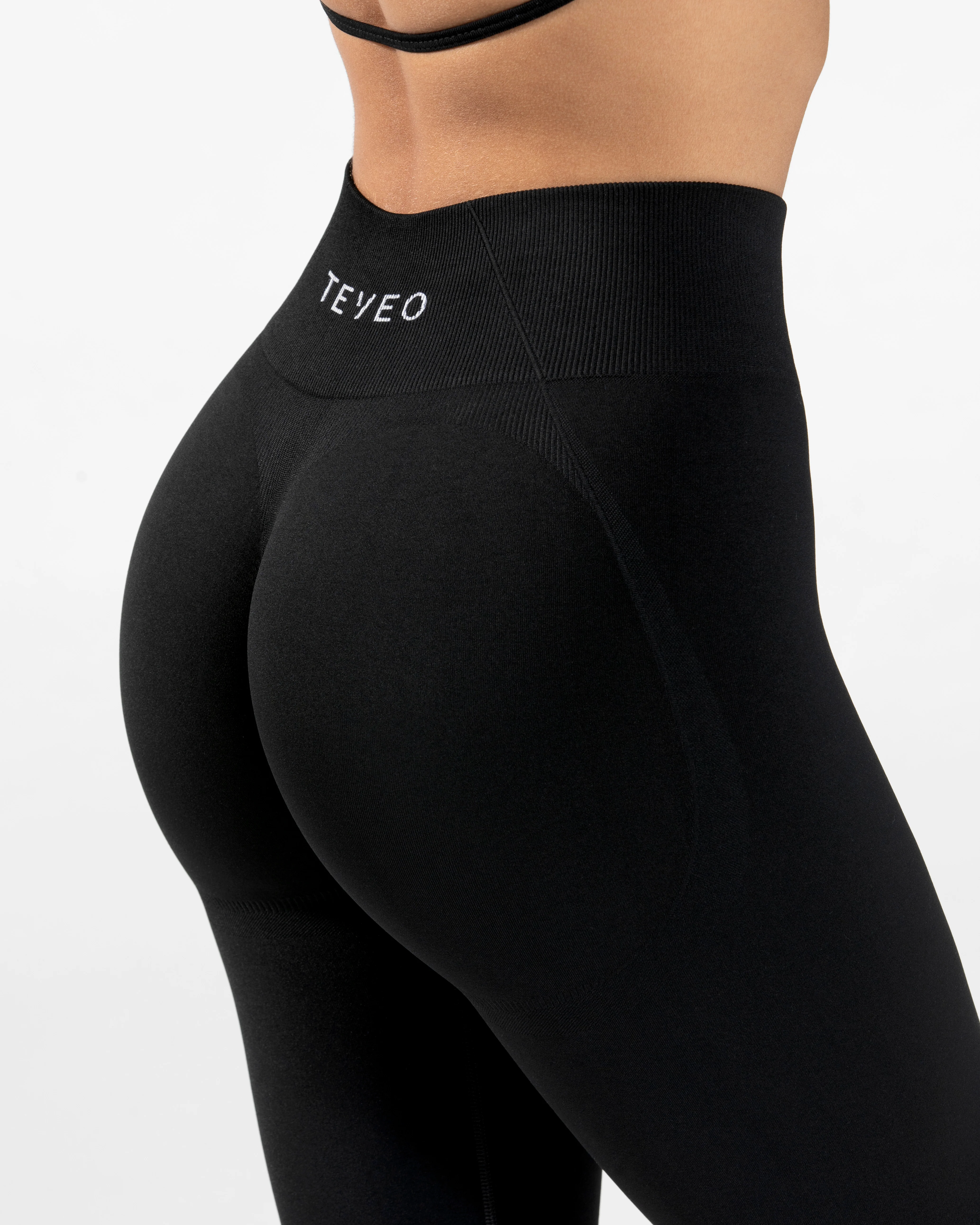 Pure Covert Scrunch Leggings "Schwarz" - Image 4