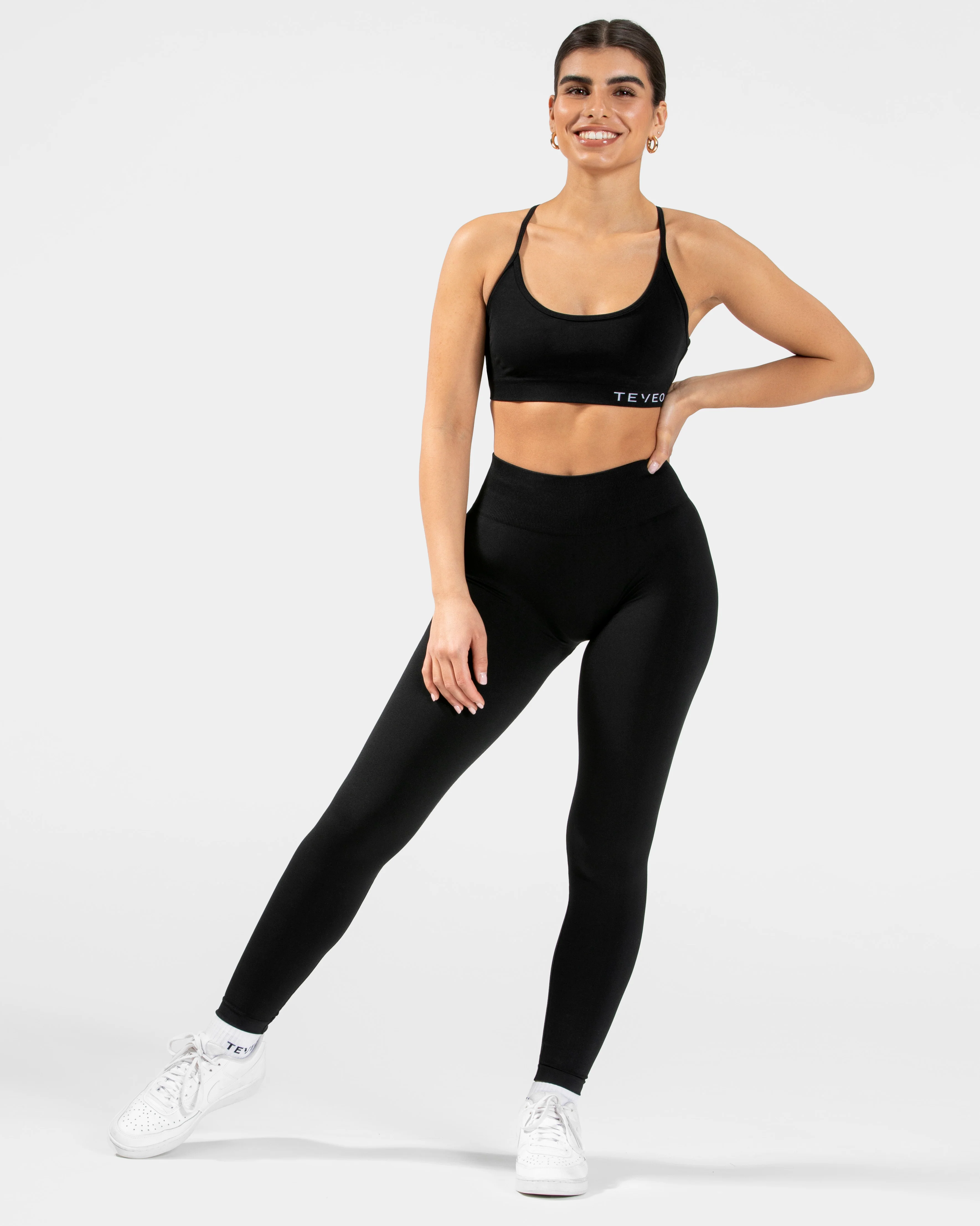Pure Covert Scrunch Leggings "Schwarz" - Image 5