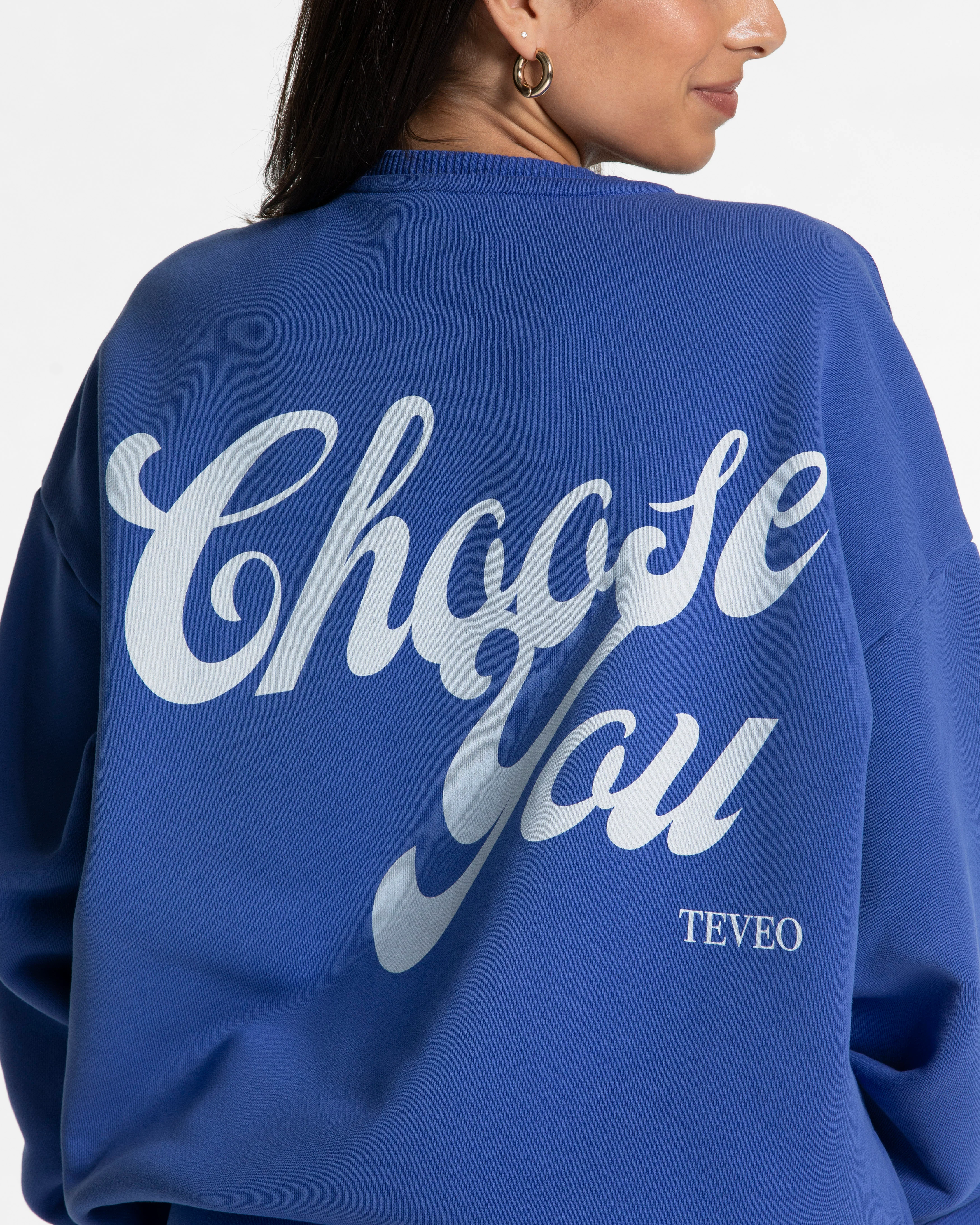 Pure Oversized Sweater "Royalblau" - Image 4