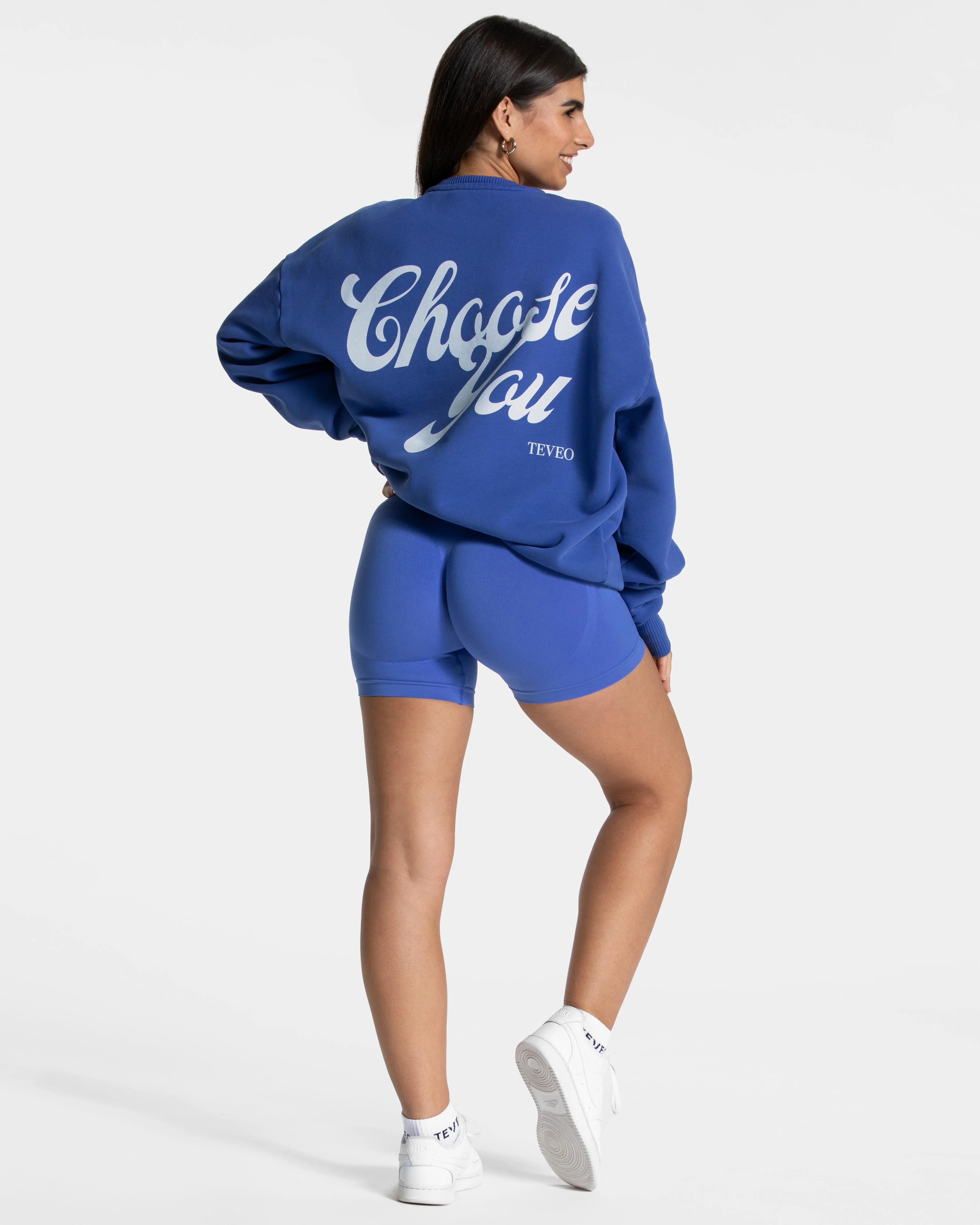 Pure Oversized Sweater "Royalblau" - Image 5