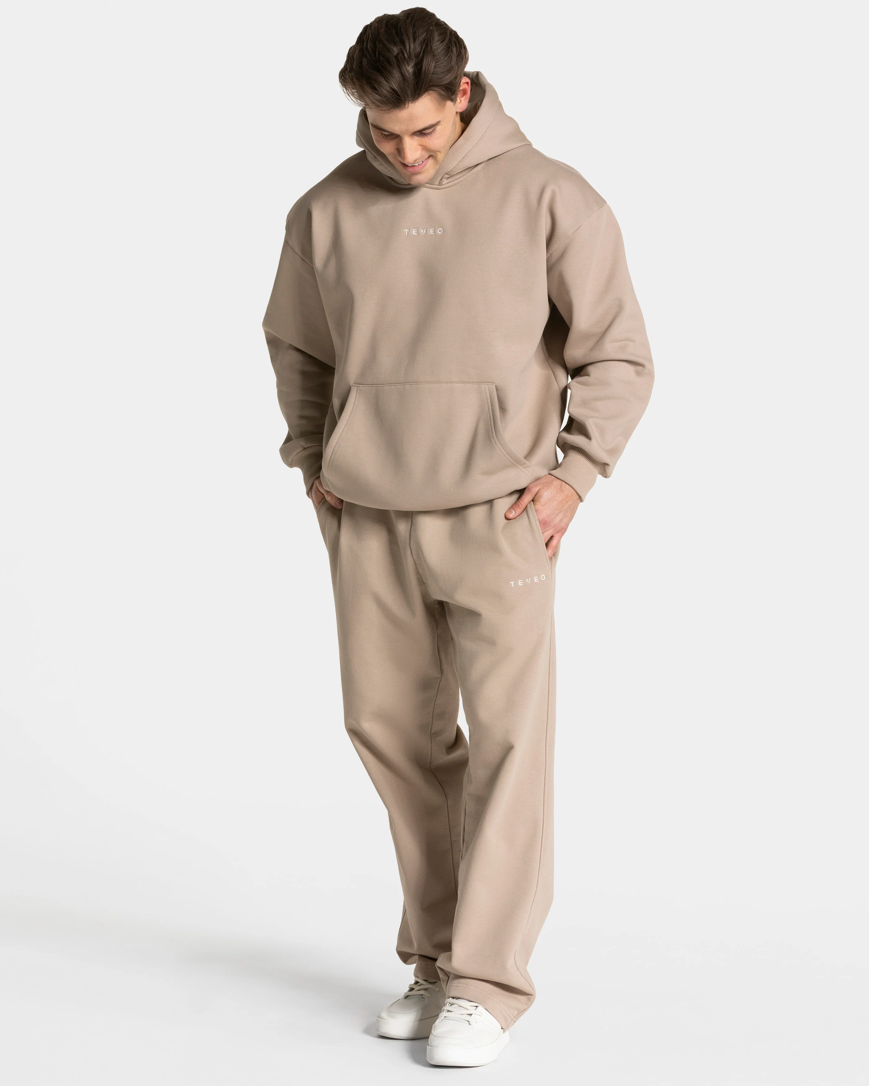 RI’VAIV Oversized Hoodie "Taupe" - Image 3