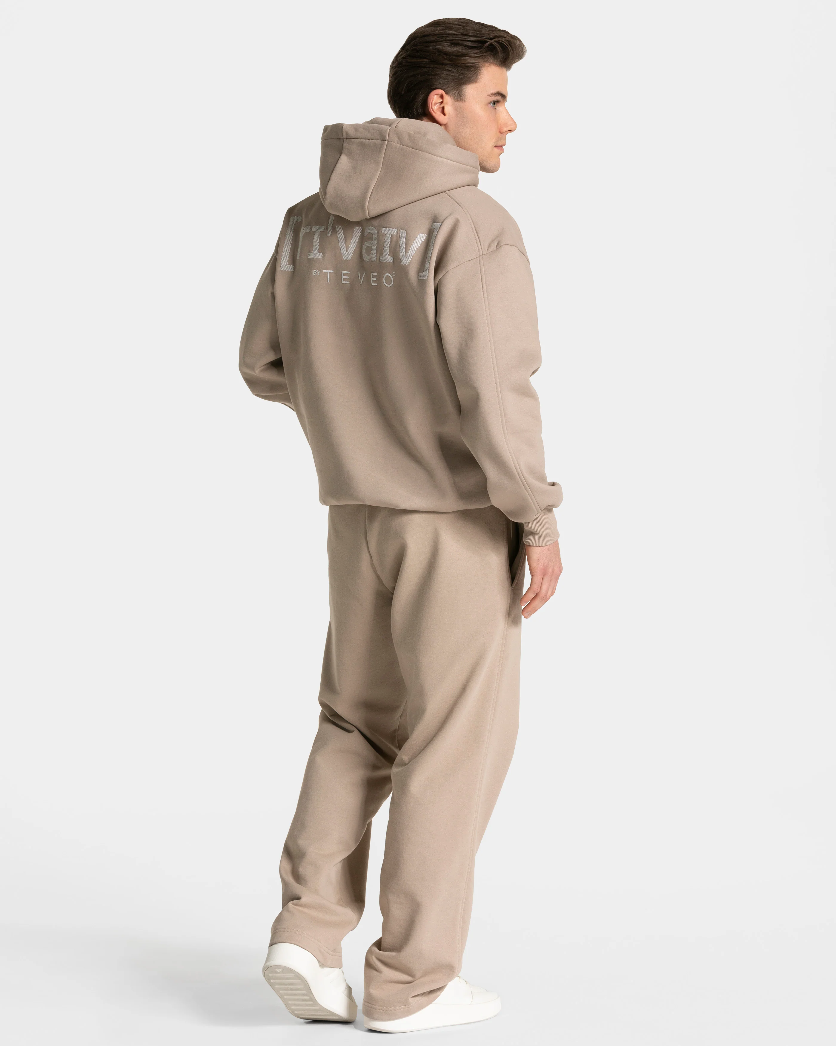 RI’VAIV Oversized Hoodie "Taupe" - Image 5