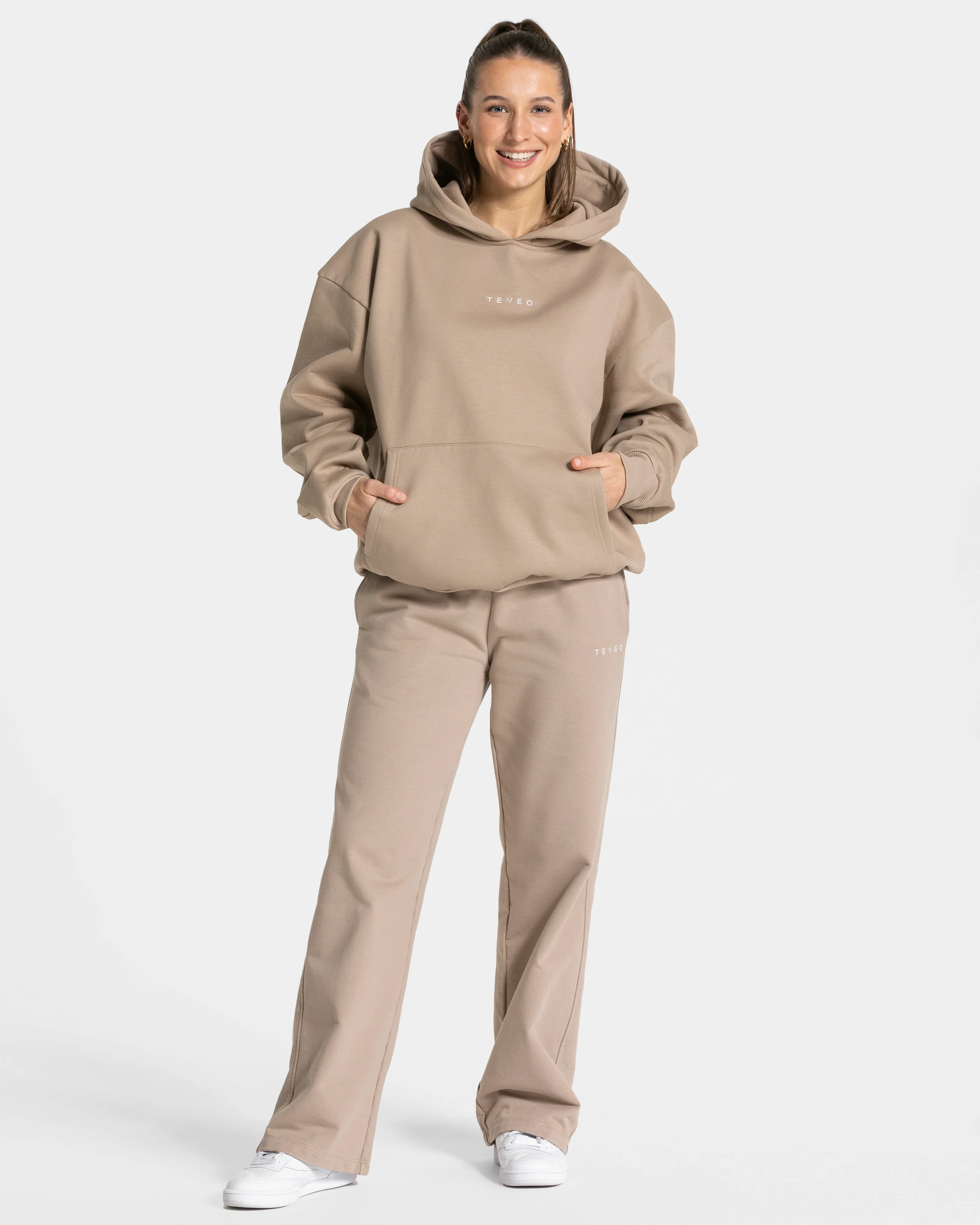 RI’VAIV Oversized Hoodie "Taupe" - Image 3