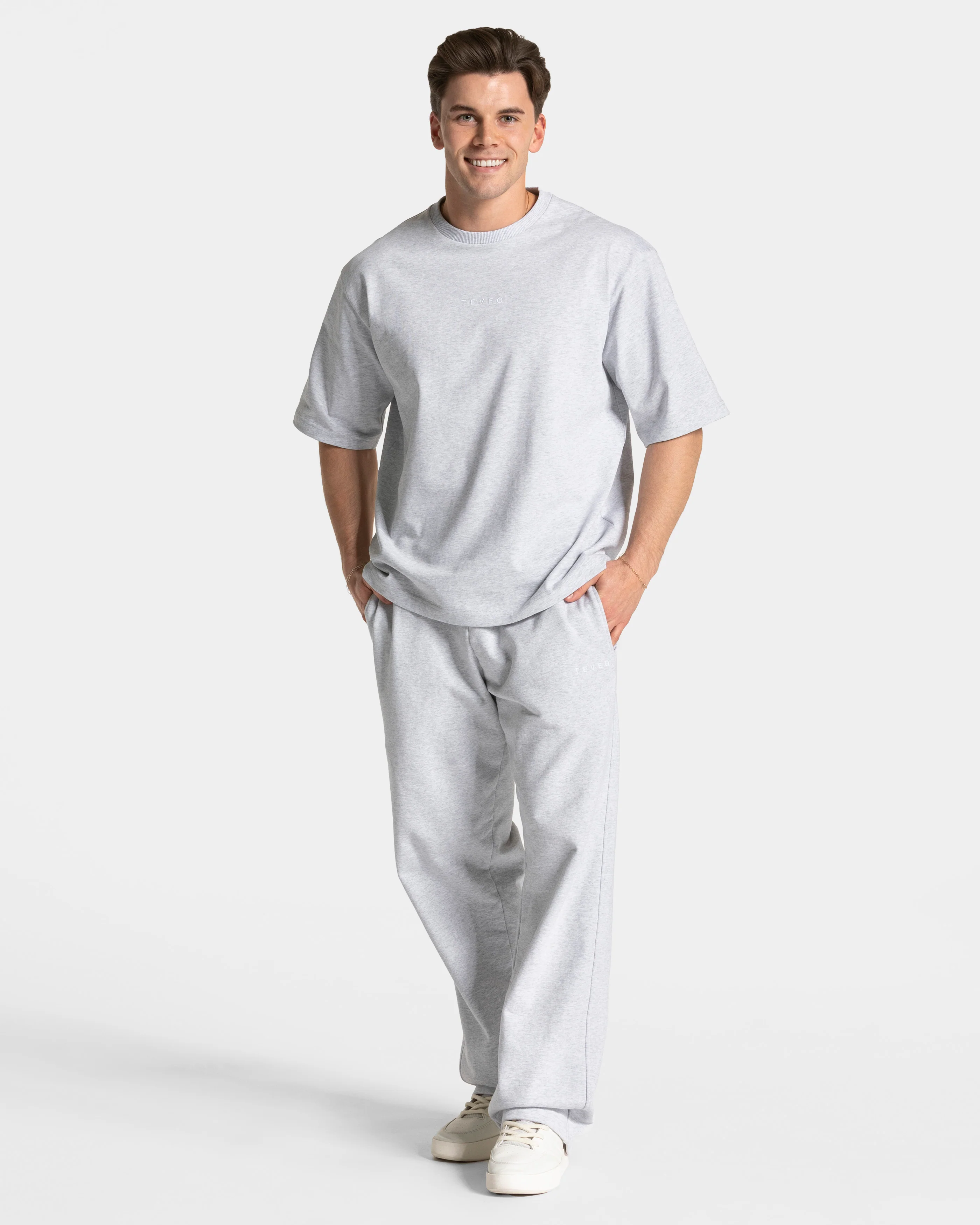 RI’VAIV Oversized T-Shirt "Hellgrau" - Image 3
