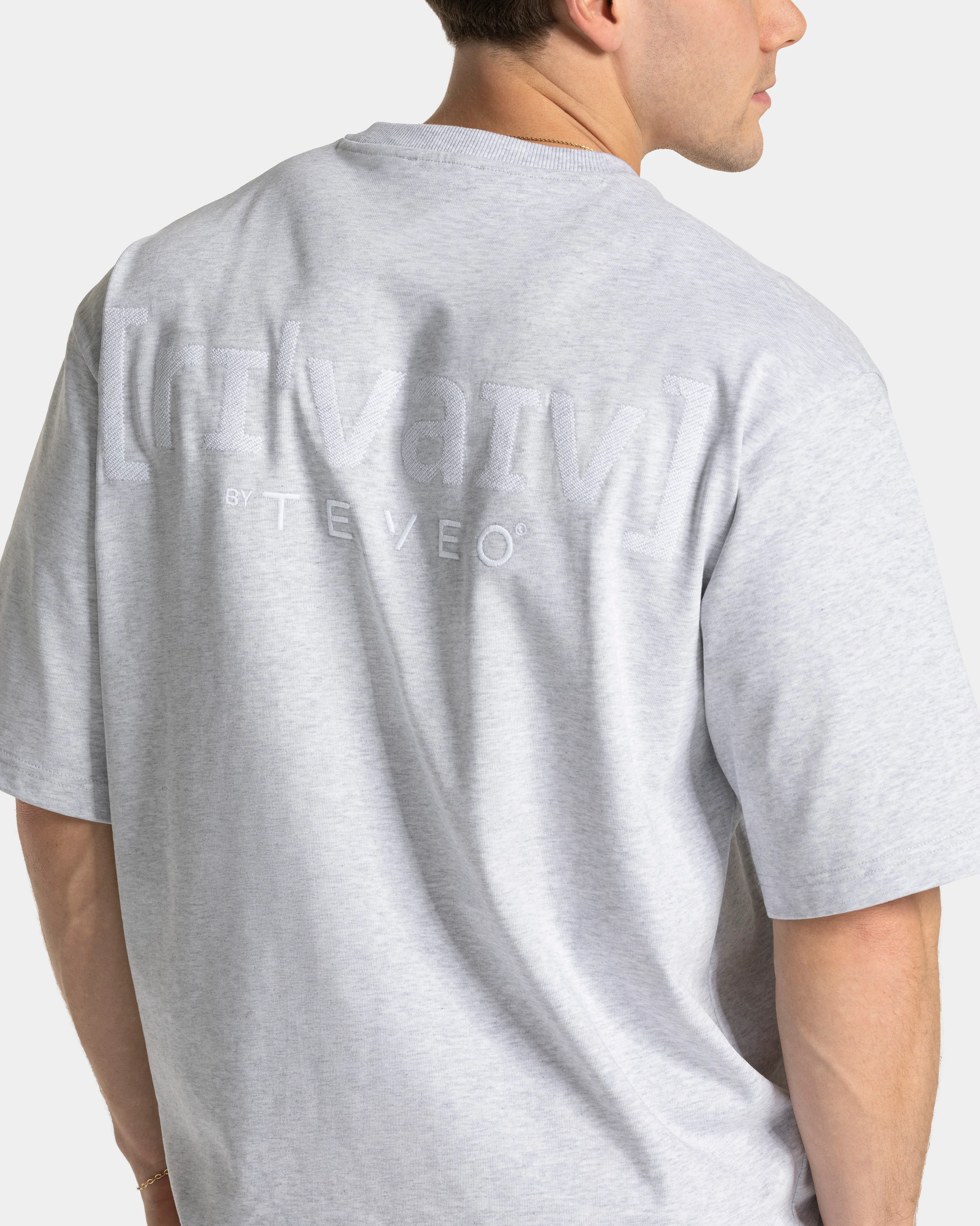 RI’VAIV Oversized T-Shirt "Hellgrau" - Image 4