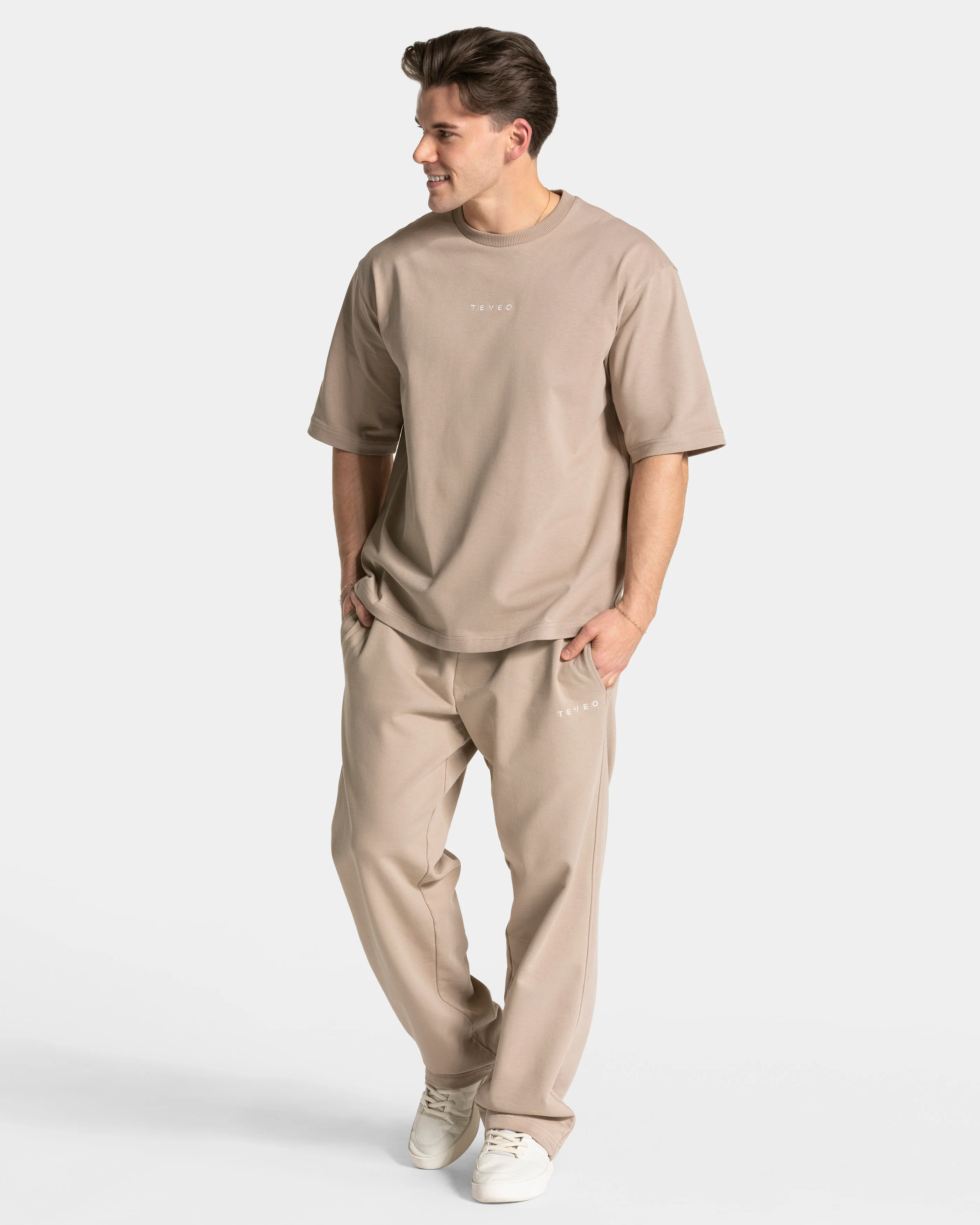 RI’VAIV Oversized T-Shirt "Taupe" - Image 3