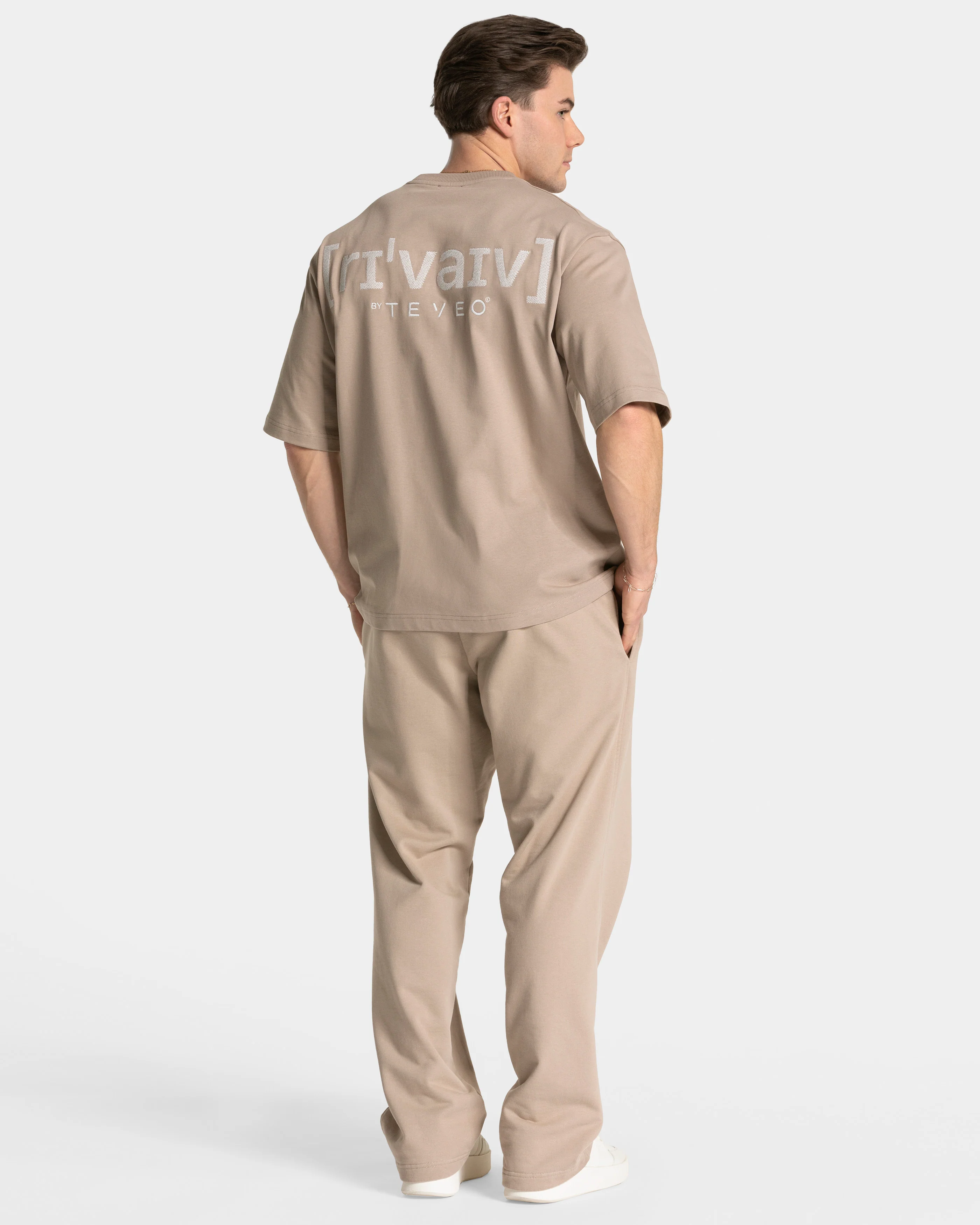 RI’VAIV Oversized T-Shirt "Taupe" - Image 5