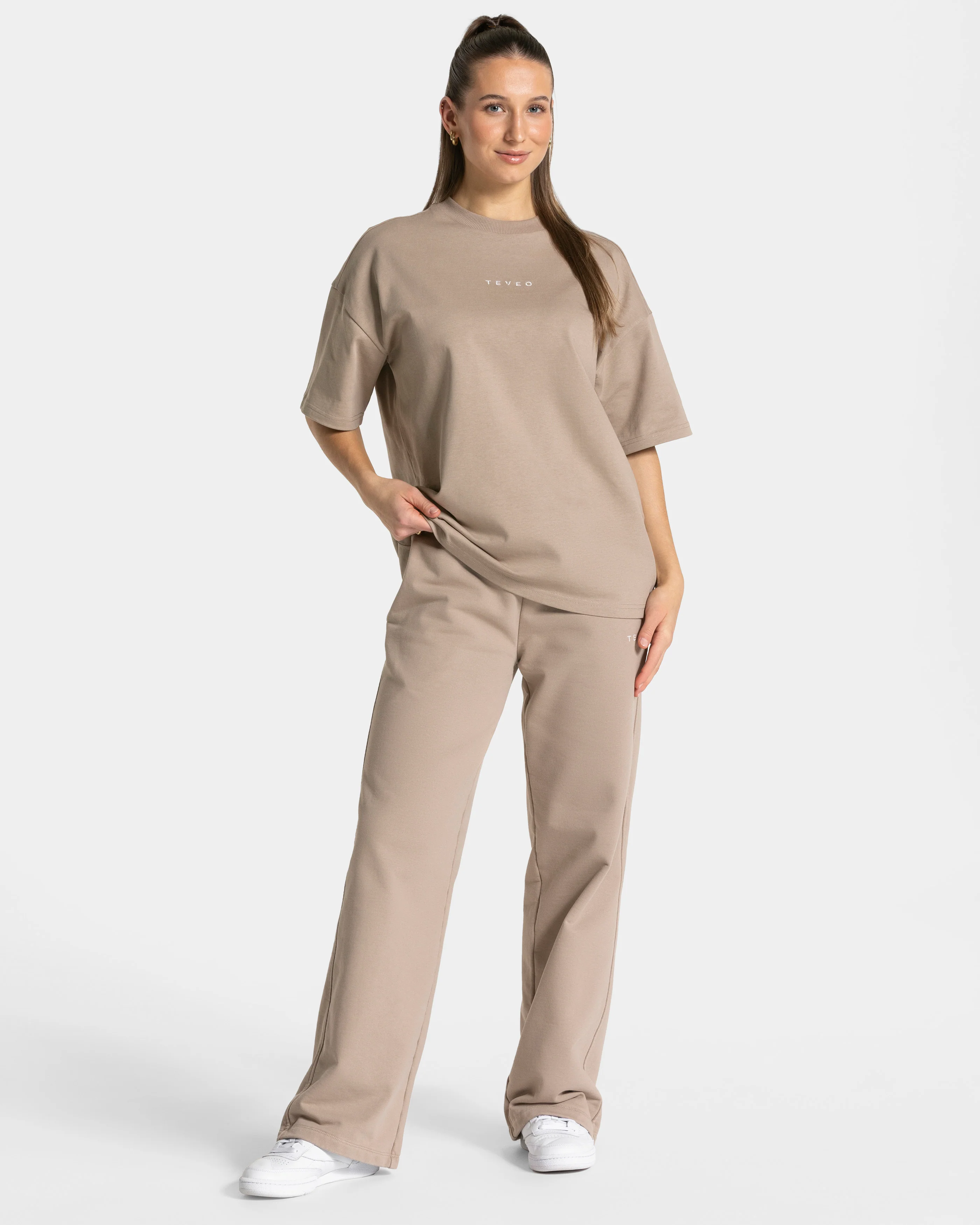 RI’VAIV Straight Leg Jogger "Taupe" - Image 3