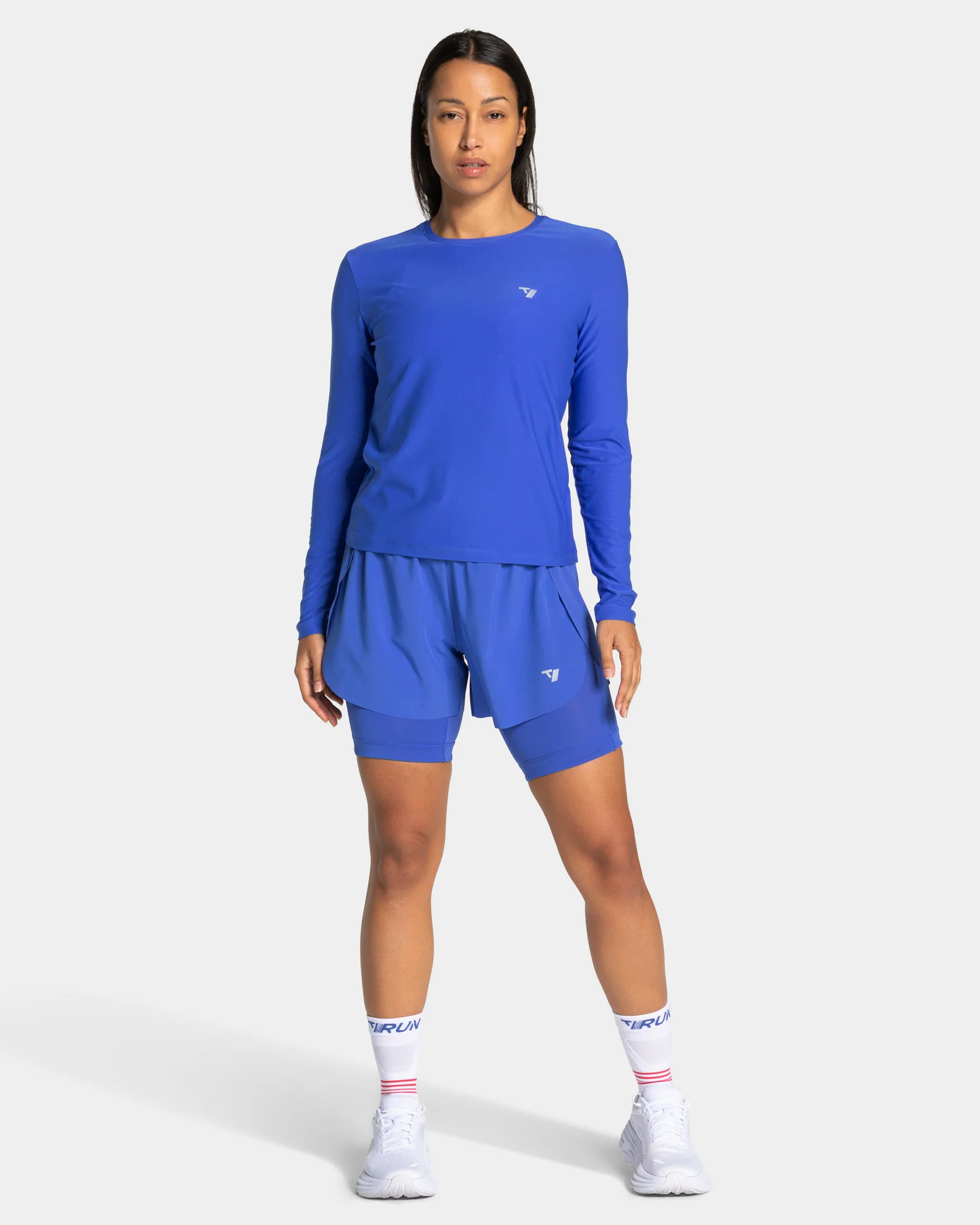 RUN 2in1 Shorts 8 Inch "Royalblau" - Image 3