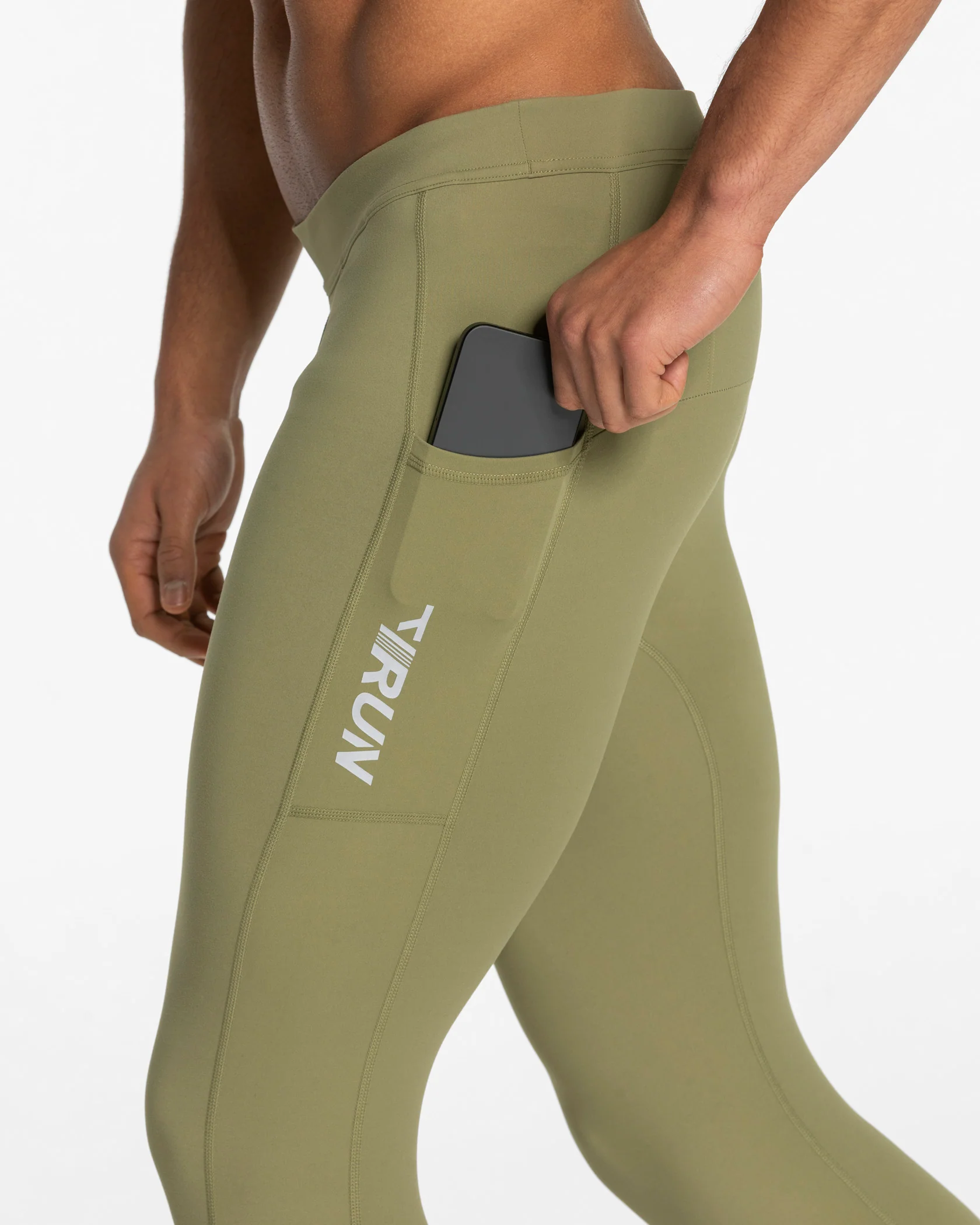 RUN 3/4 Tight "Olive" - Image 4