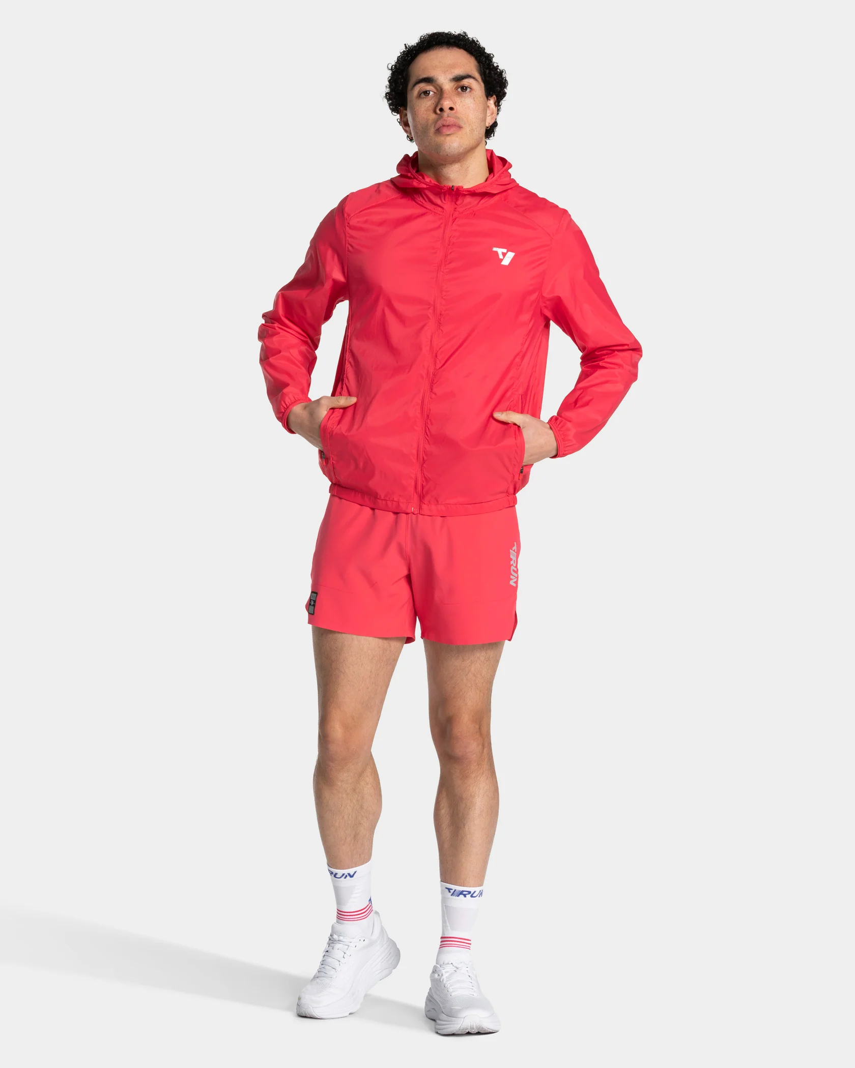 RUN Lightweight Zip Jacke "Melon" - Image 3