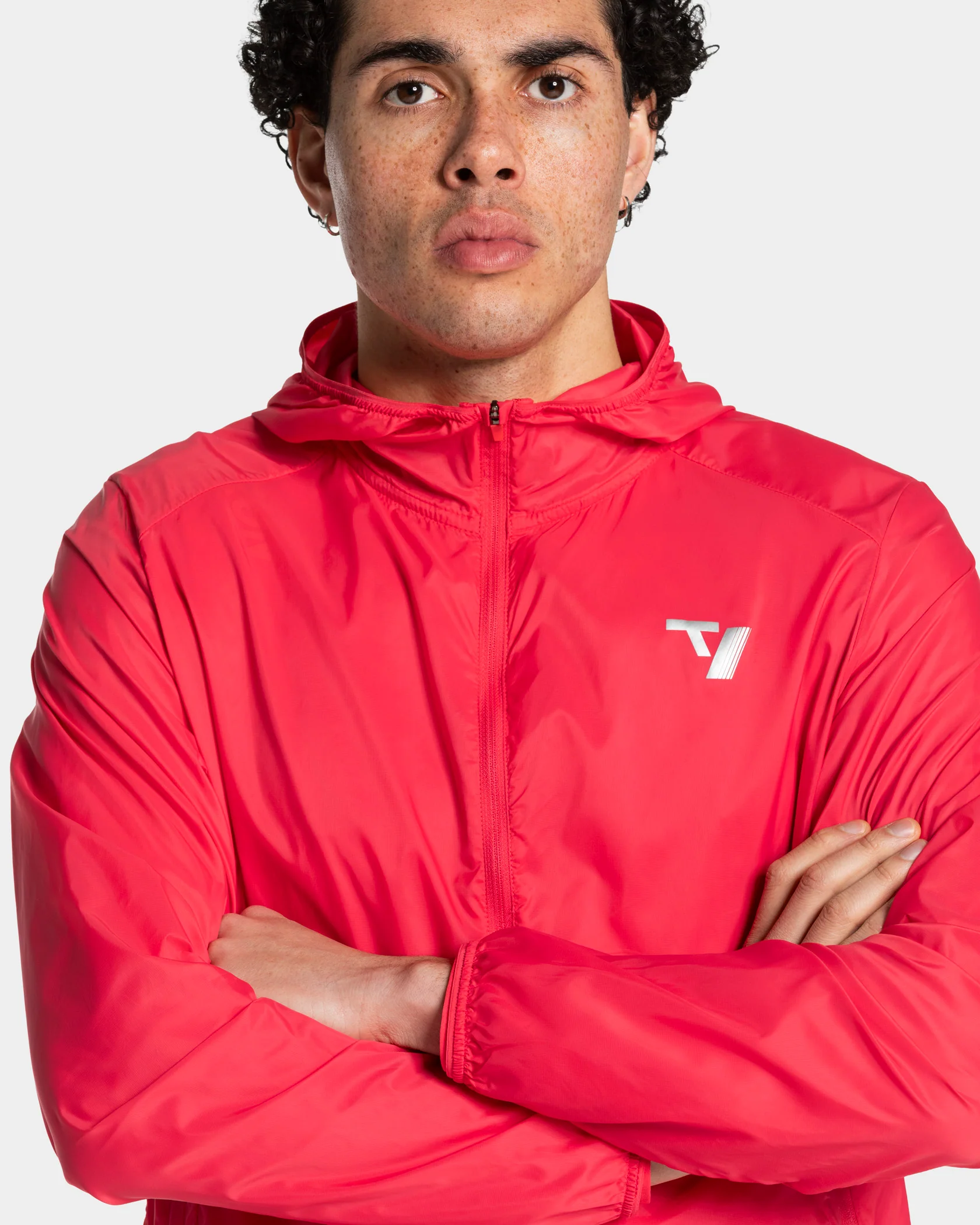 RUN Lightweight Zip Jacke "Melon" - Image 4