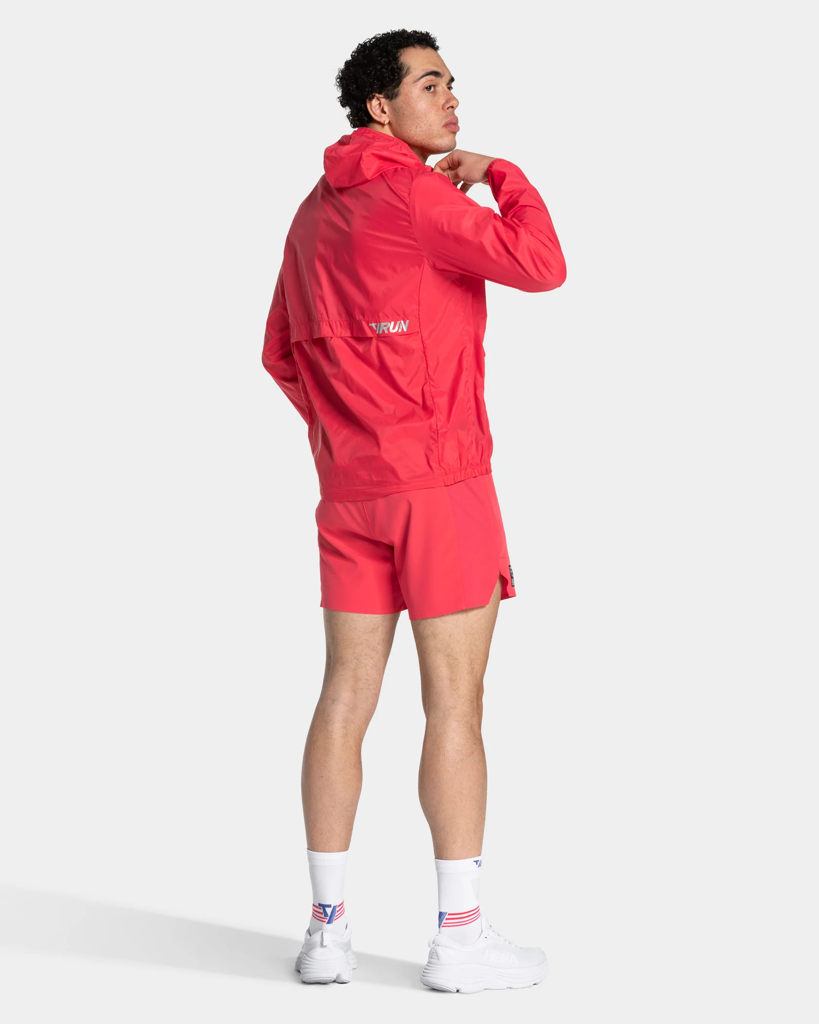 RUN Lightweight Zip Jacke "Melon" - Image 5