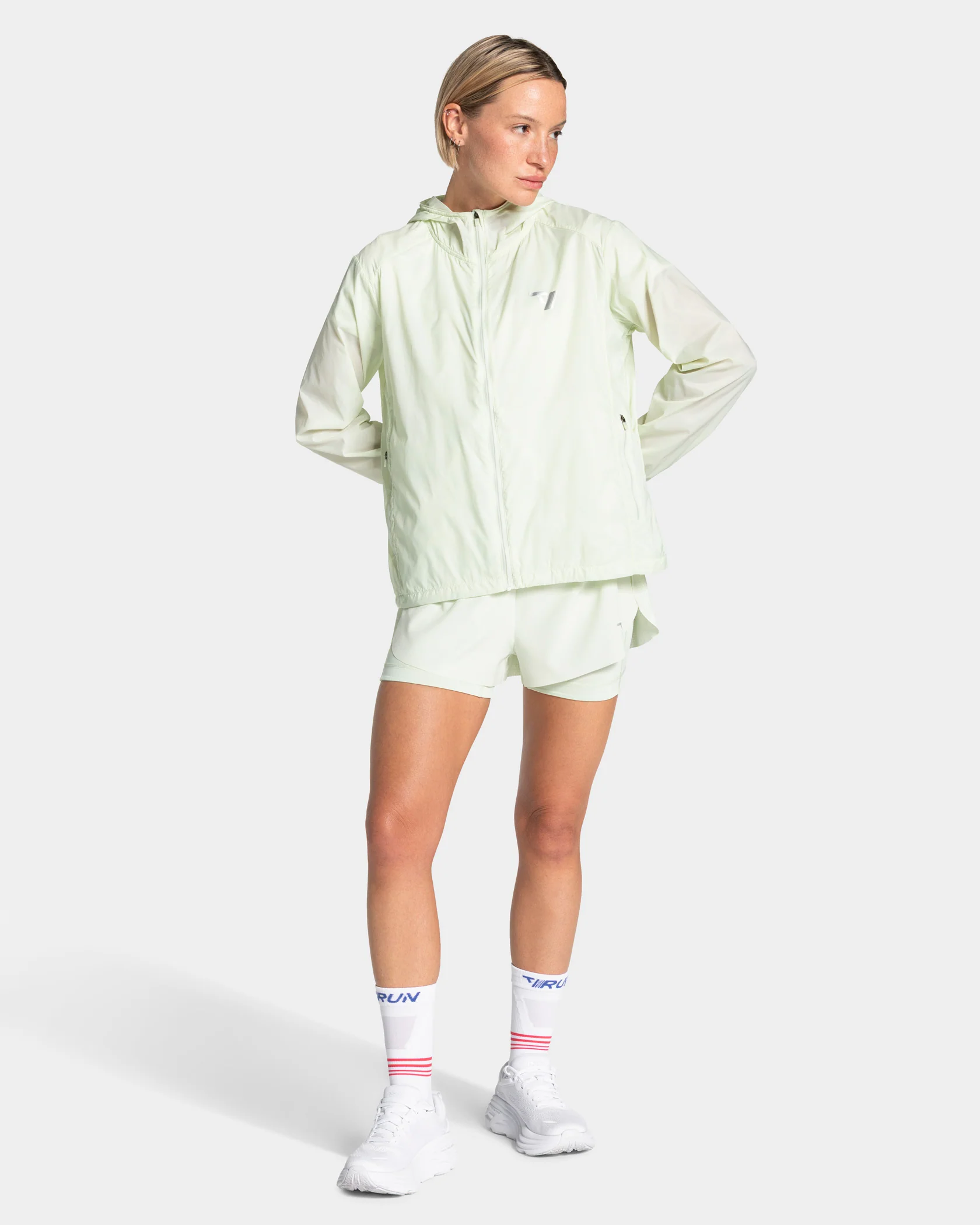 RUN Lightweight Zip Jacke "Ice Mint" - Image 3