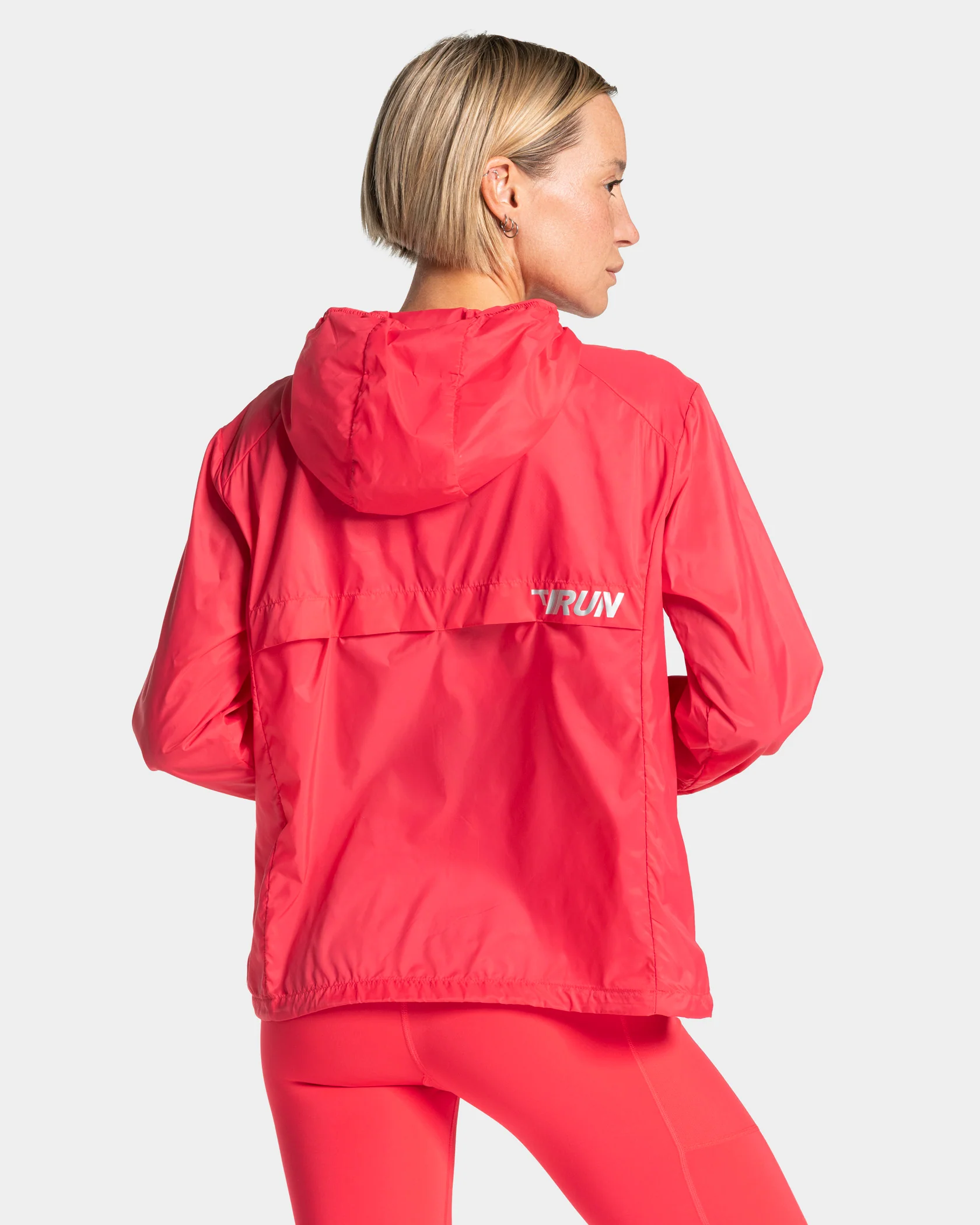 RUN Lightweight Zip Jacke "Melon" - Image 2