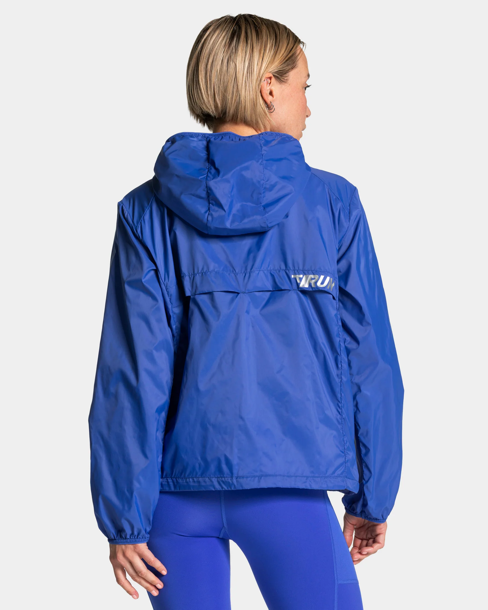 RUN Lightweight Zip Jacke "Royalblau" - Image 2