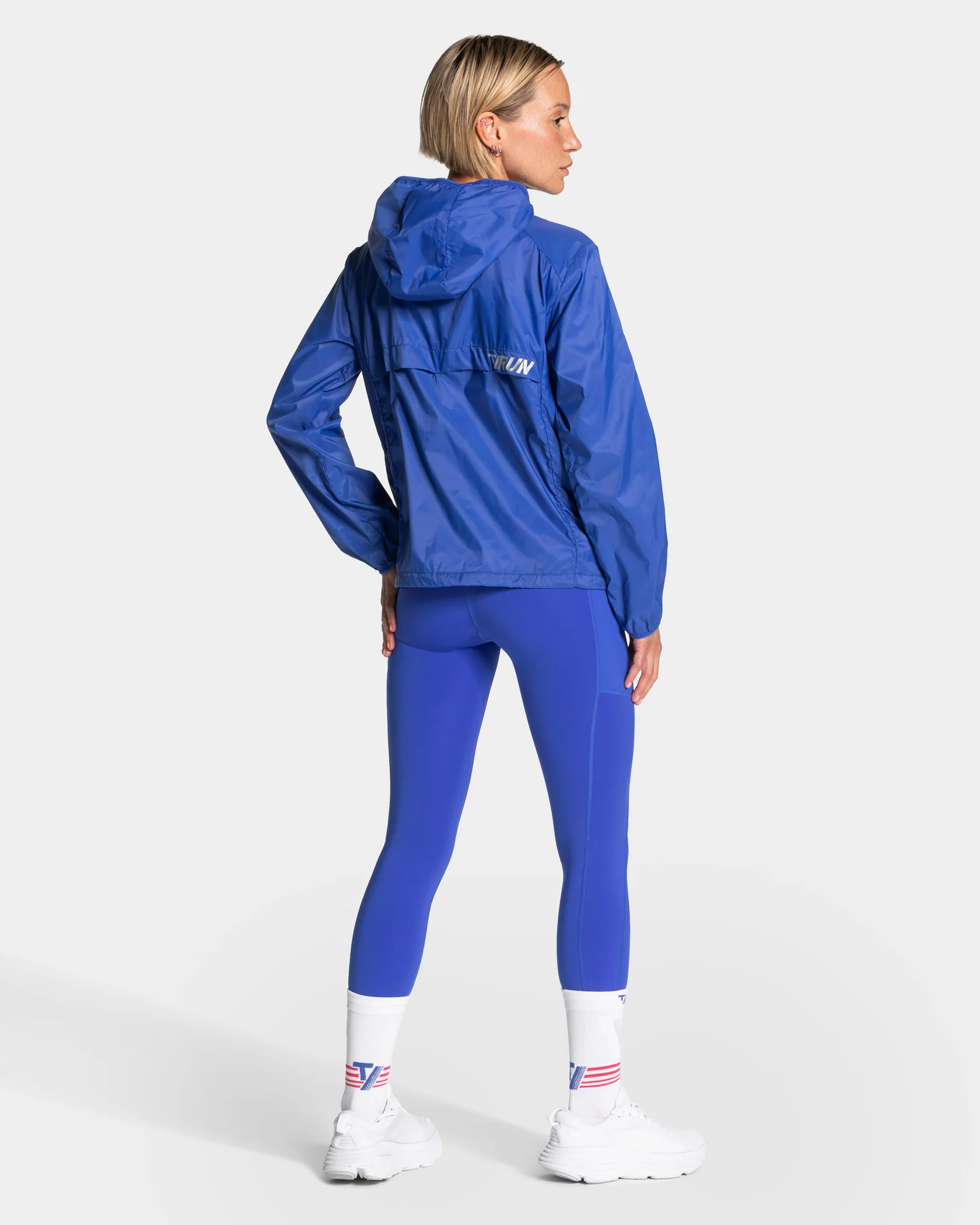 RUN Lightweight Zip Jacke "Royalblau" - Image 5