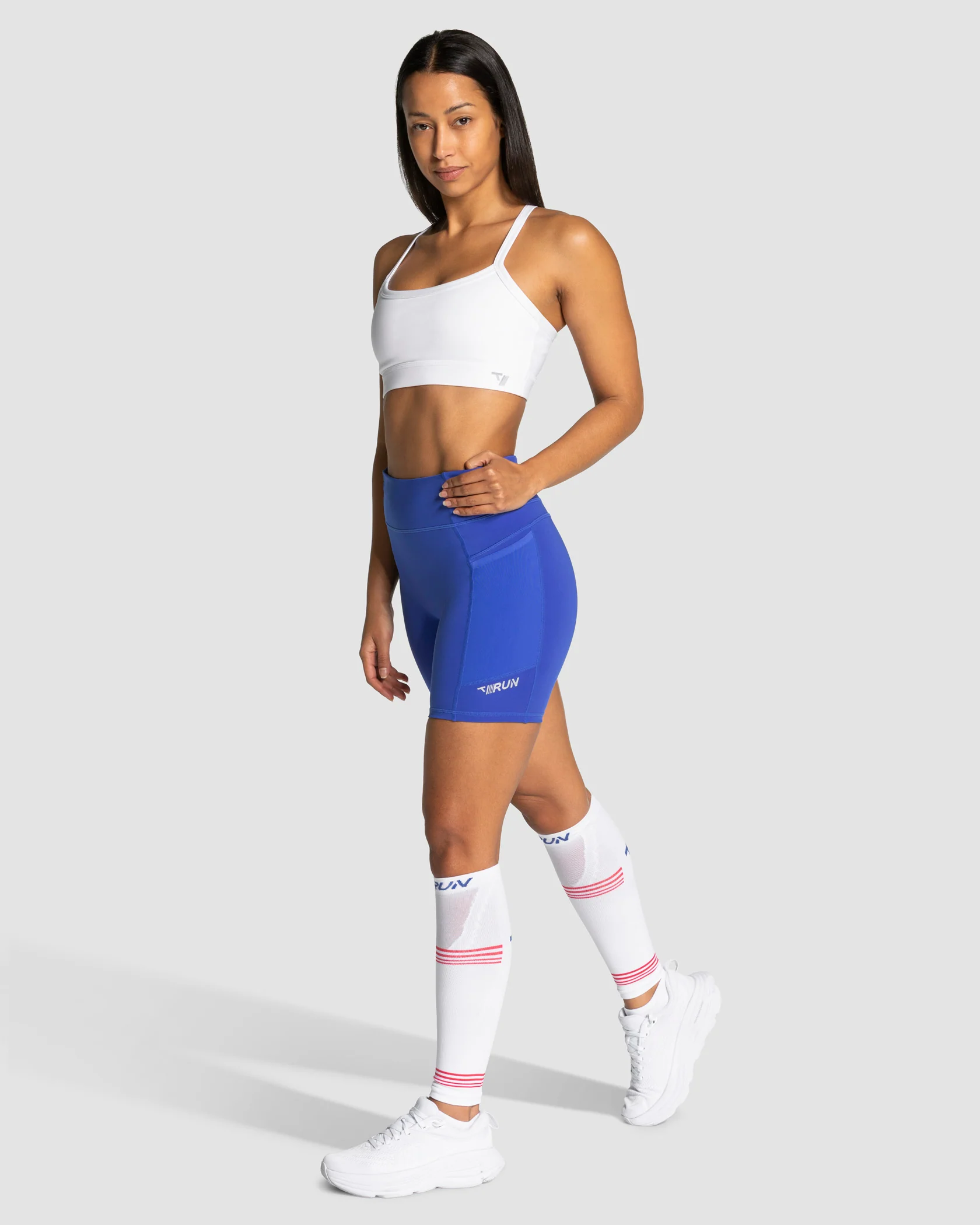 RUN Performance Leg Sleeve "Weiß" - Image 3